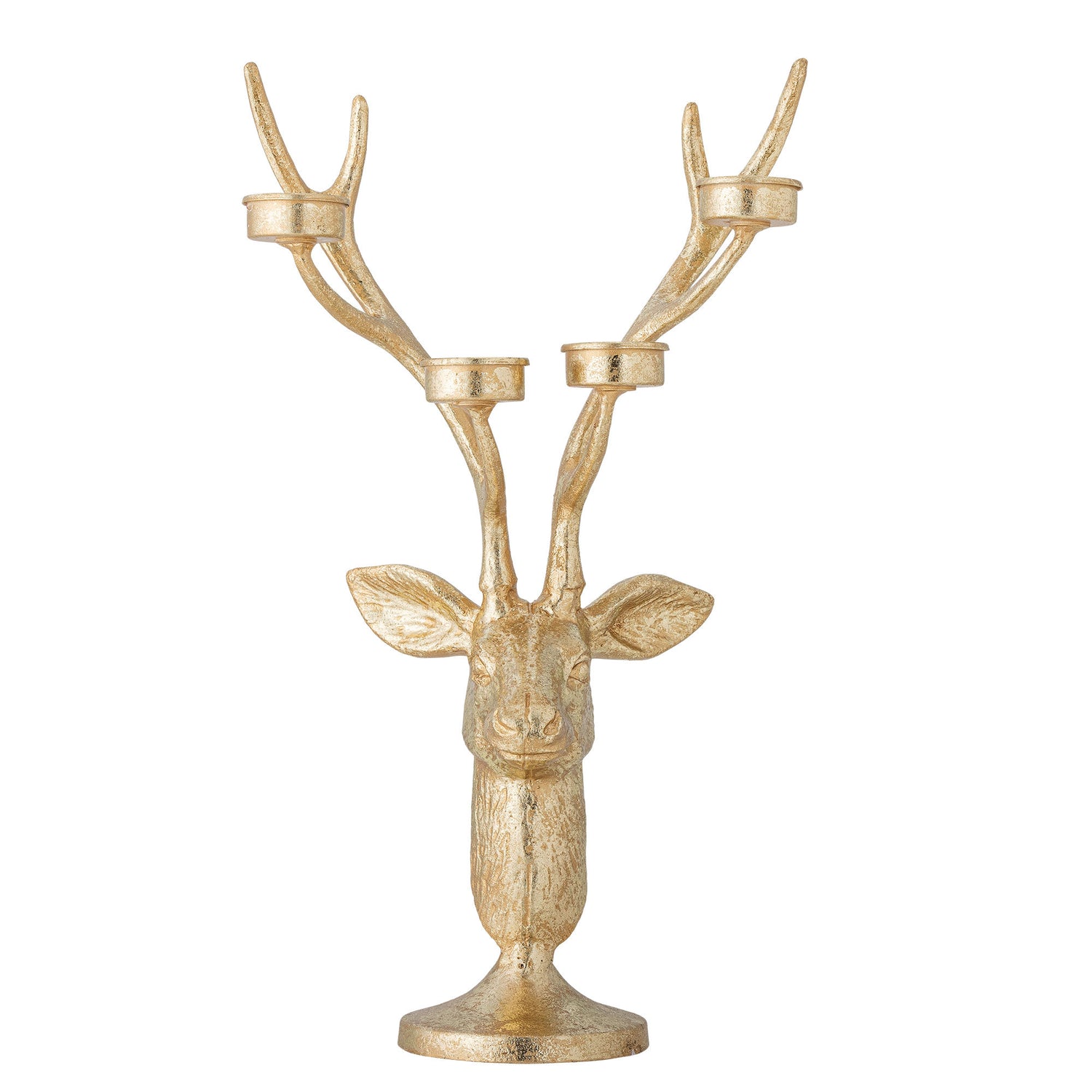 Bloomingville Kanei Fyrfadstage, kulta, metalli