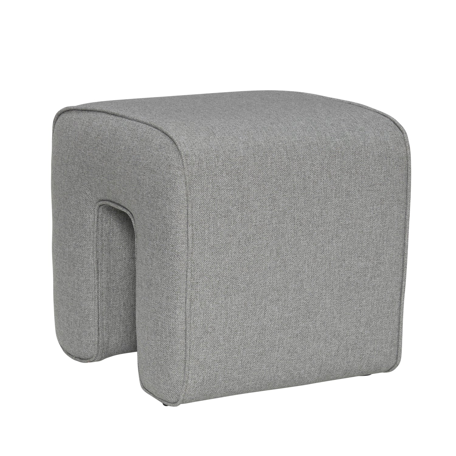 Veistos PUF GRAY - 45X45XH47CM