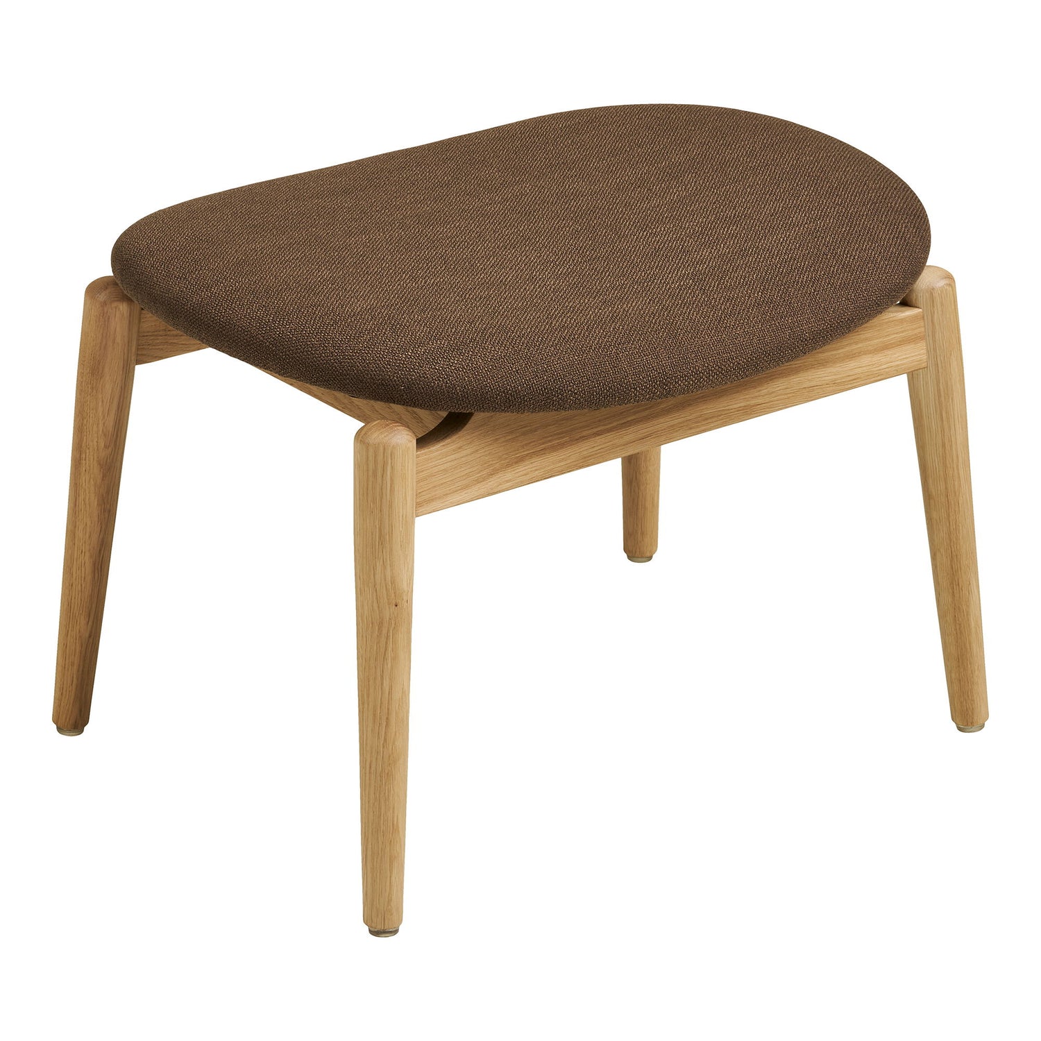 Olvera -setti - Lounge -tuoli ja jalkatuolit, luonto/ruskea HN1084