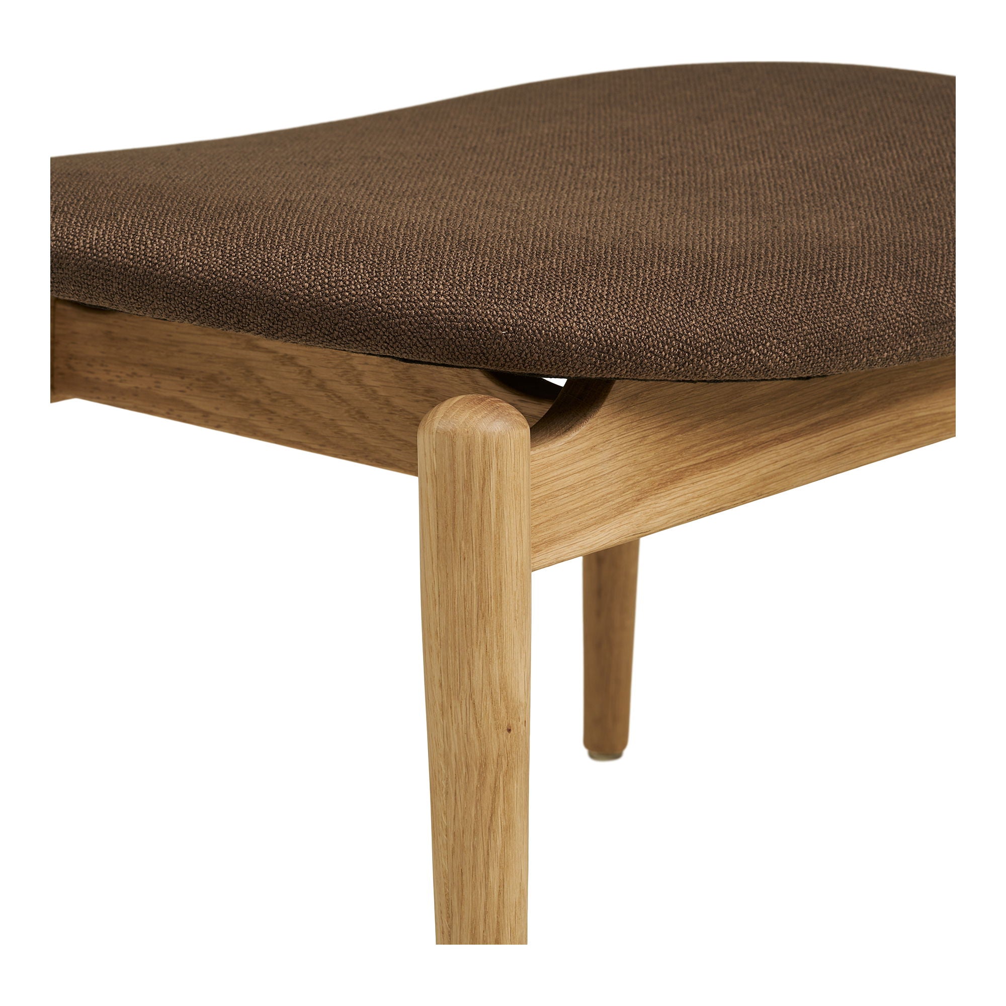 Olvera -setti - Lounge -tuoli ja jalkatuolit, luonto/ruskea HN1084