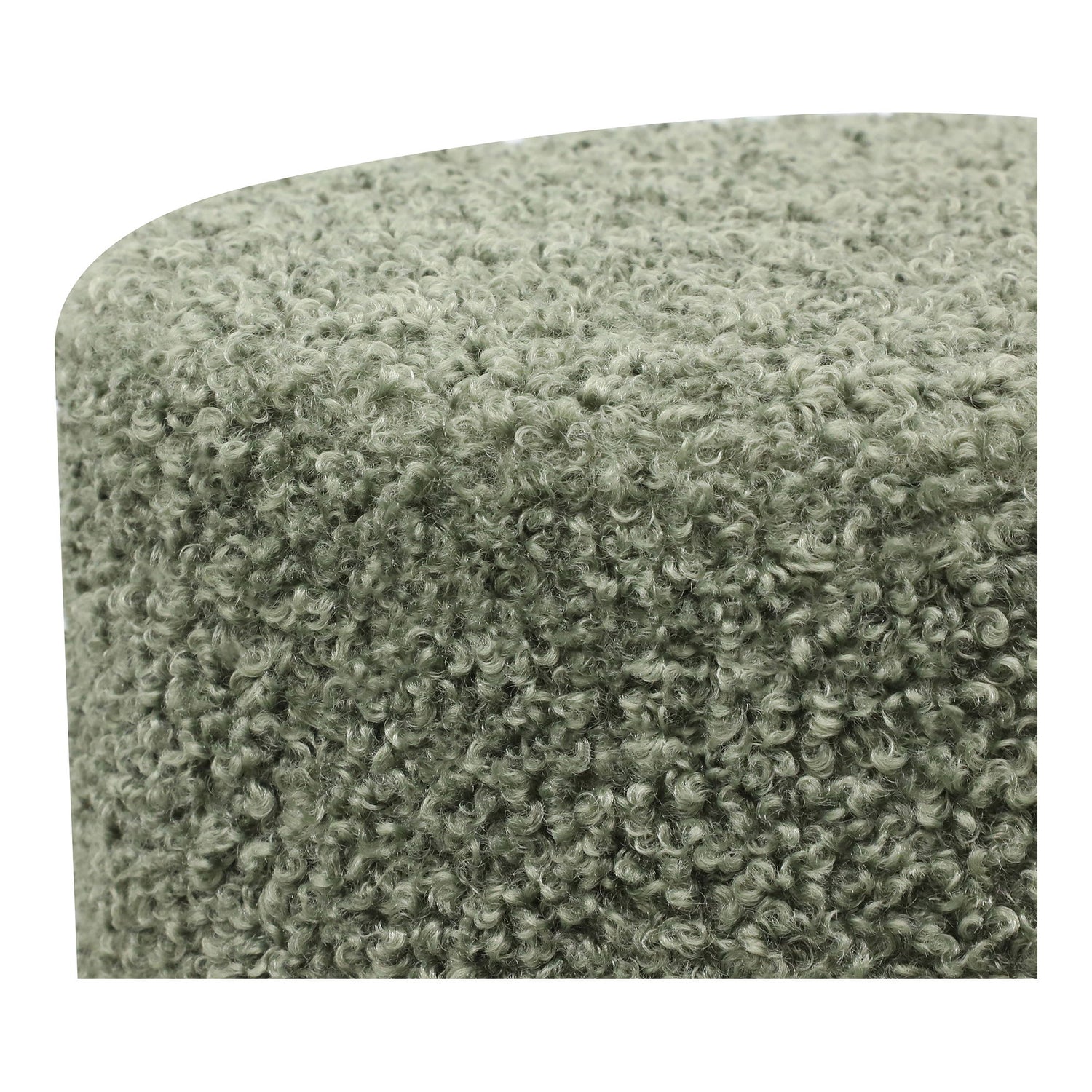 Ejby Puf - PUF, Teddy, vihreä Ø34x36 cm, HN1301