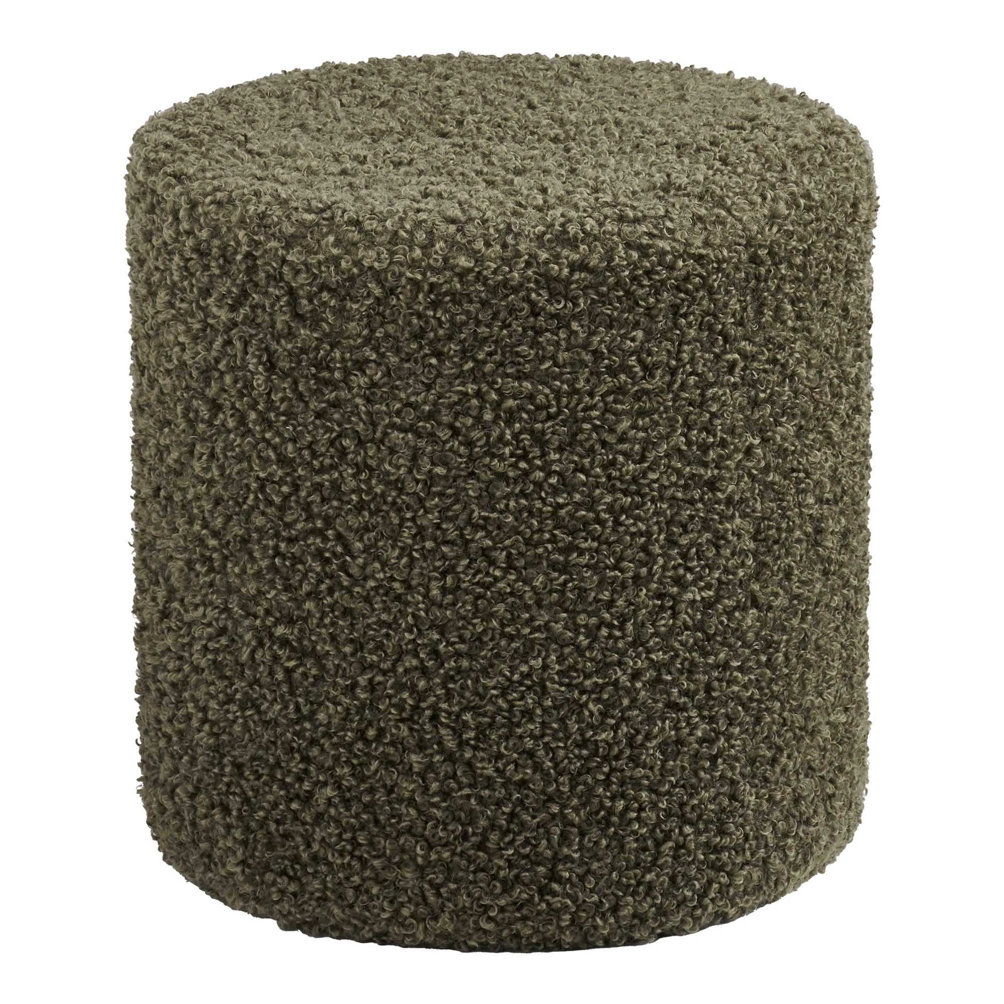 Ejby Puf - PUF, Teddy, vihreä Ø34x36 cm, HN1301
