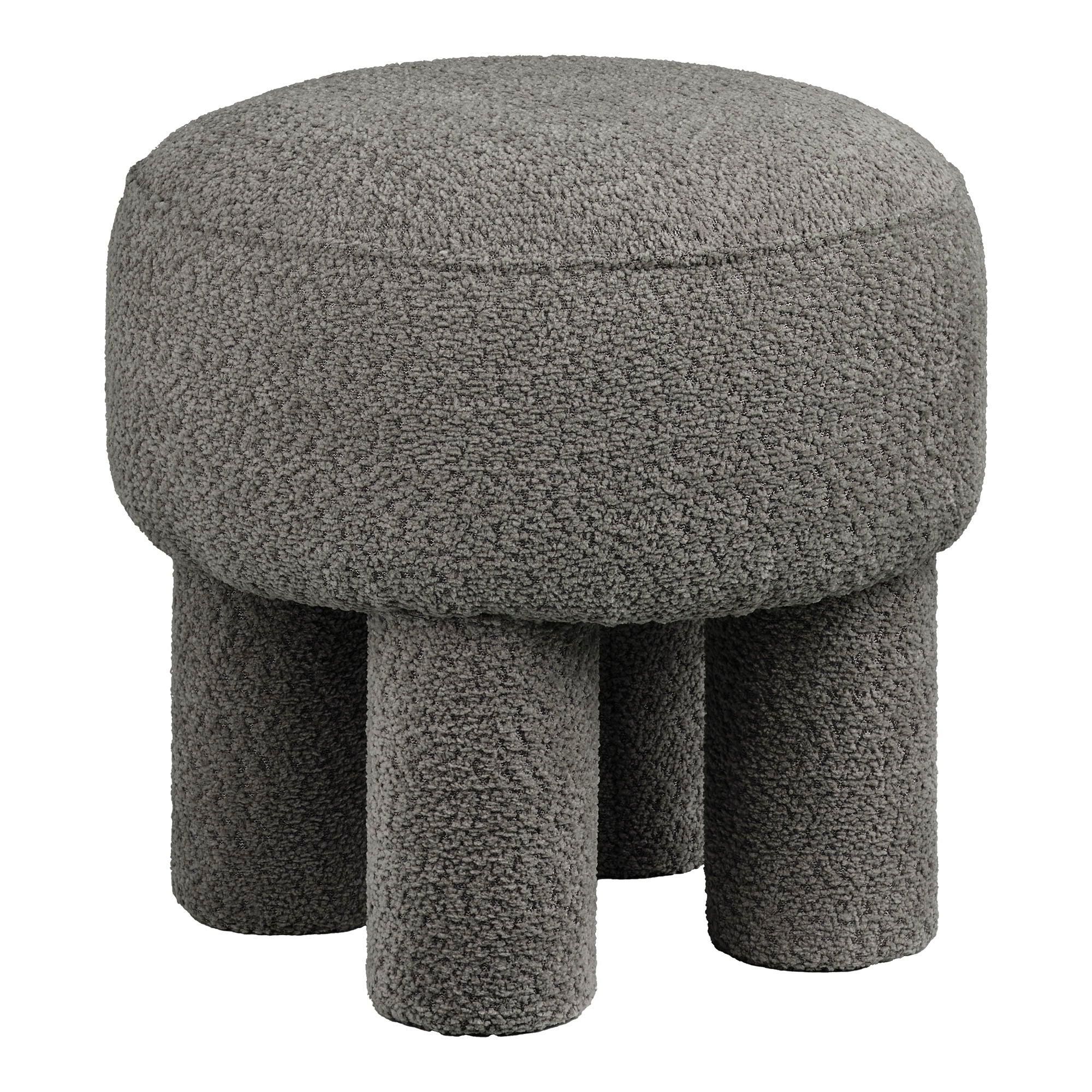 Canberra Puf - PUF, kukko harmaa Ø43x43 cm, HN1312