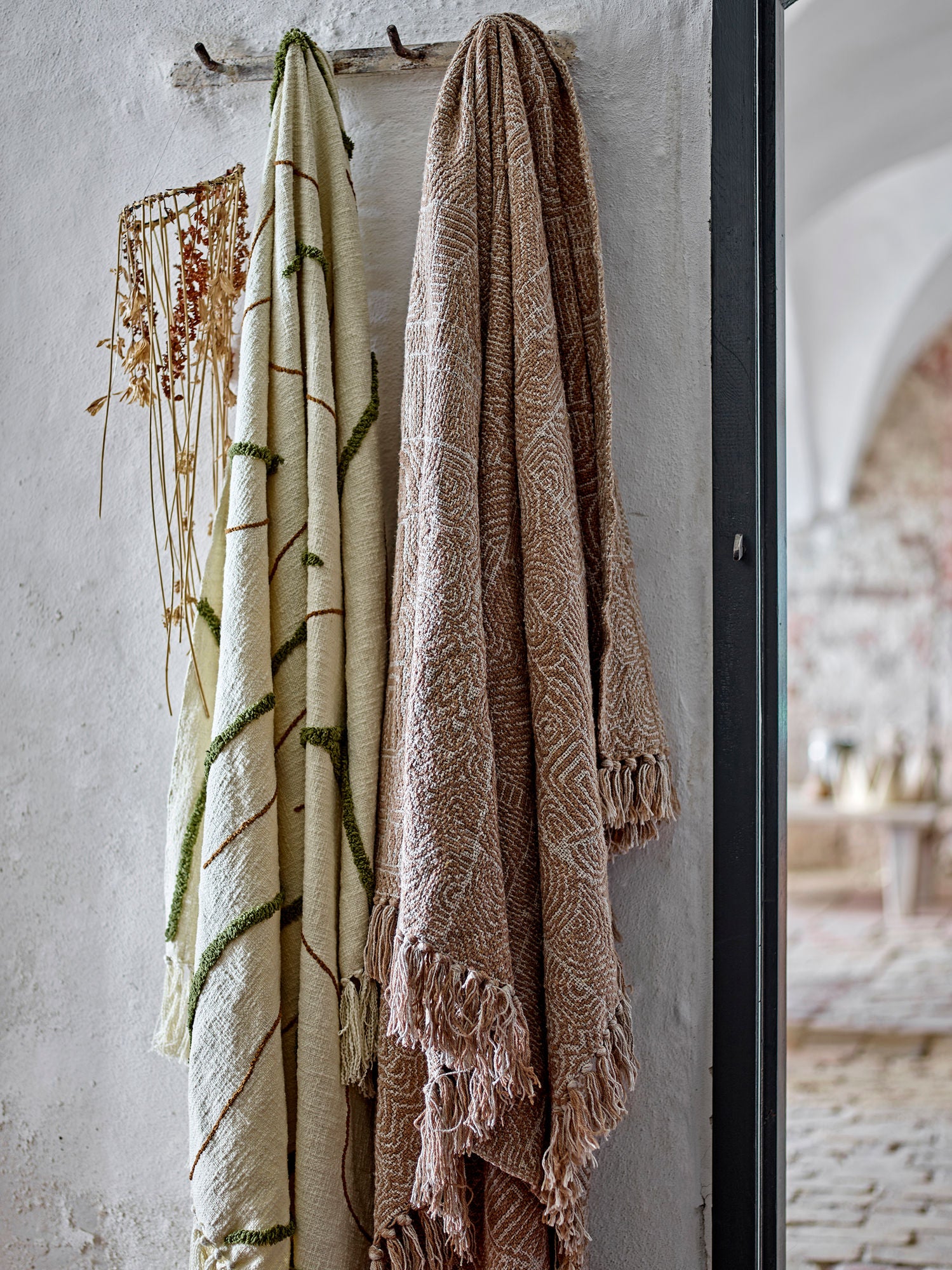 Bloomingville Osasio Plaid, Green, Cotton OEKO-Tex®