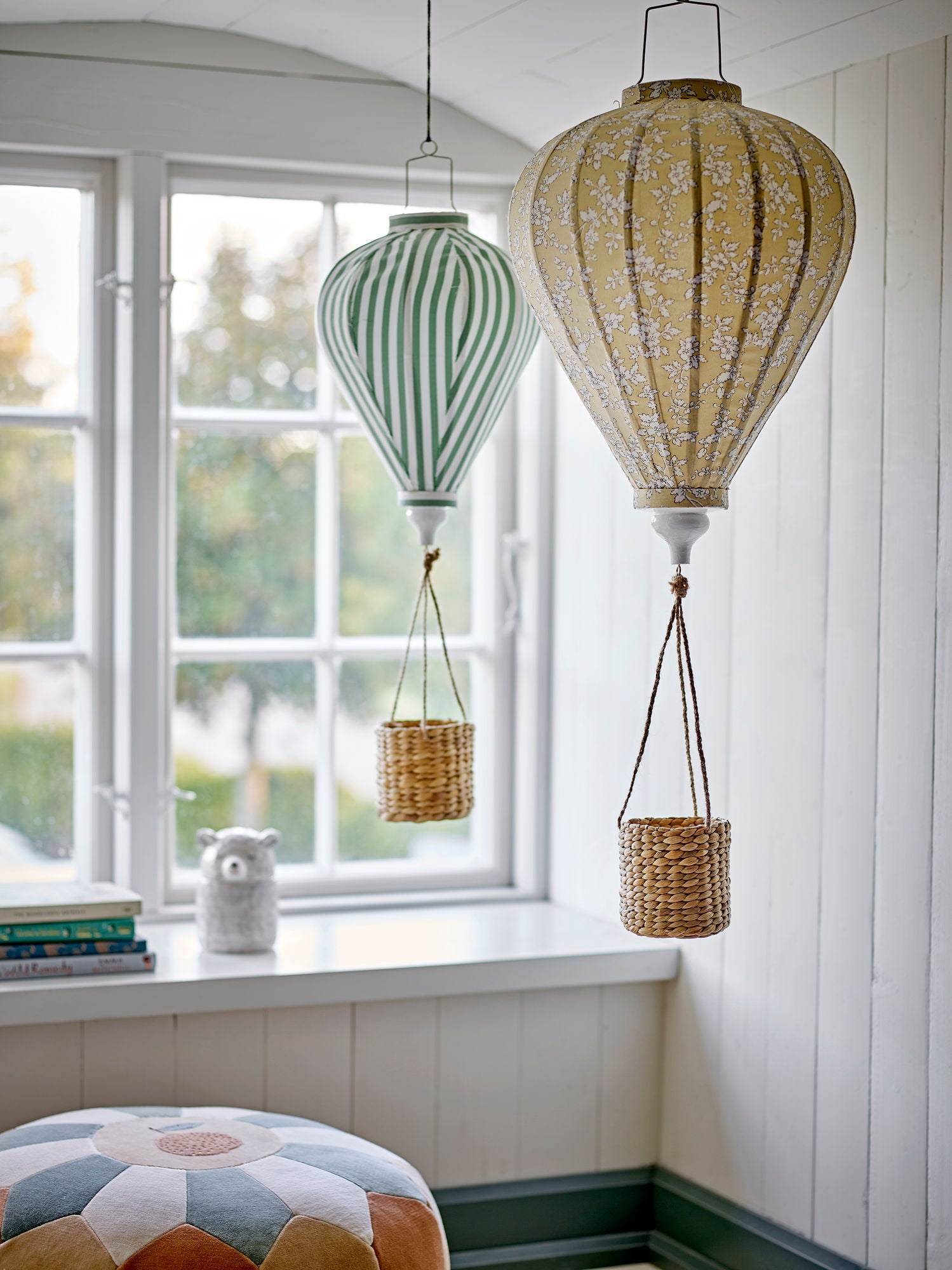 Bloomingville mini -pompin myllerrykset, vihreä, polyesteri