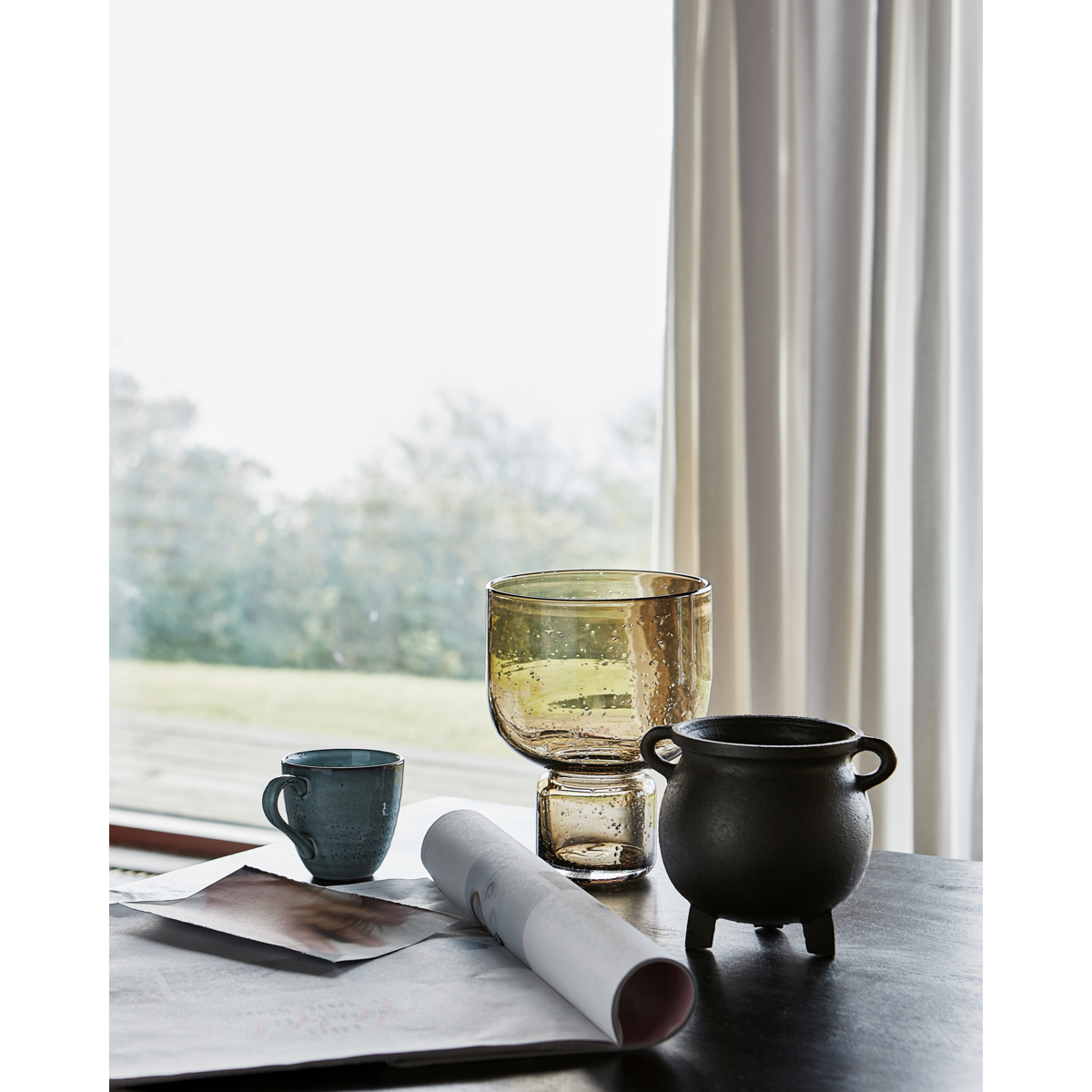 Maljakko, hdfarida, ruskea