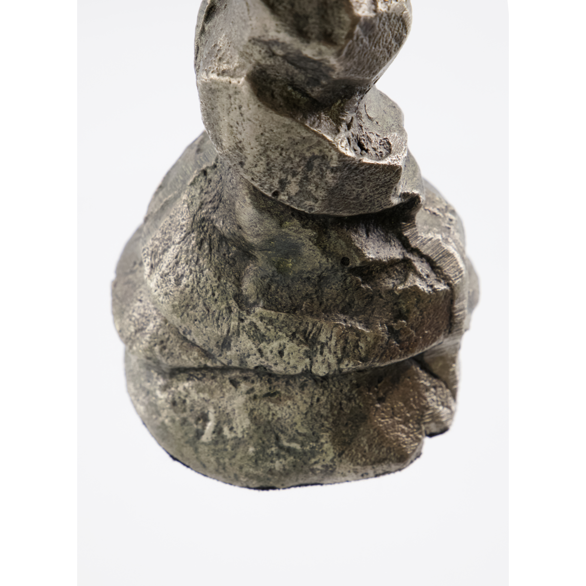 Kynttilänjalka, hdraku, antiikki hopea