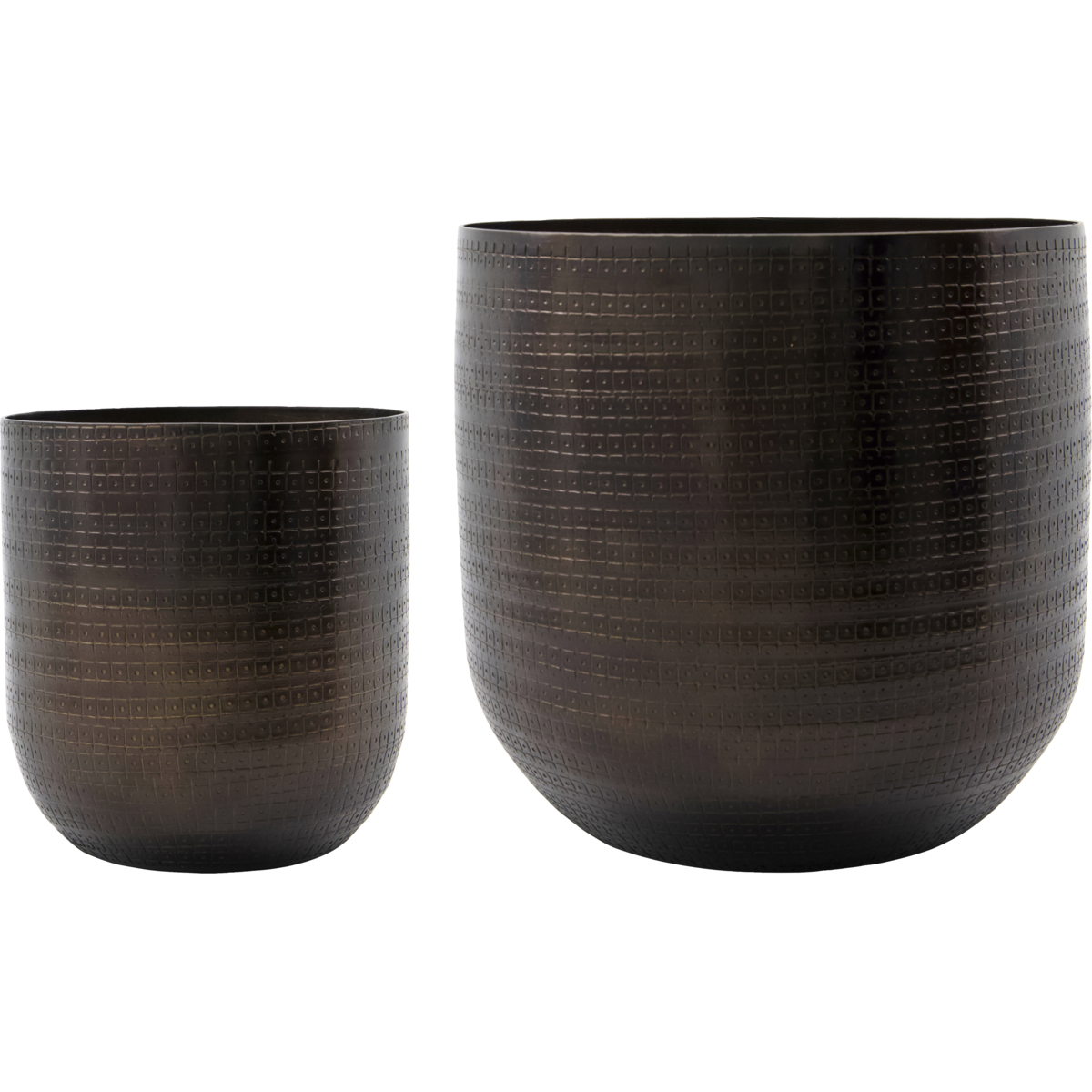 Yrttipot, hdiren, antiikki ruskea