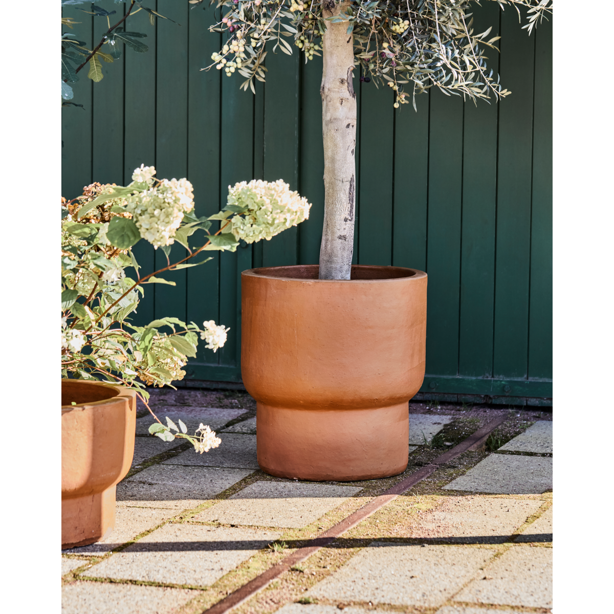 Yrttipot, hdterra, antiikki ruskea