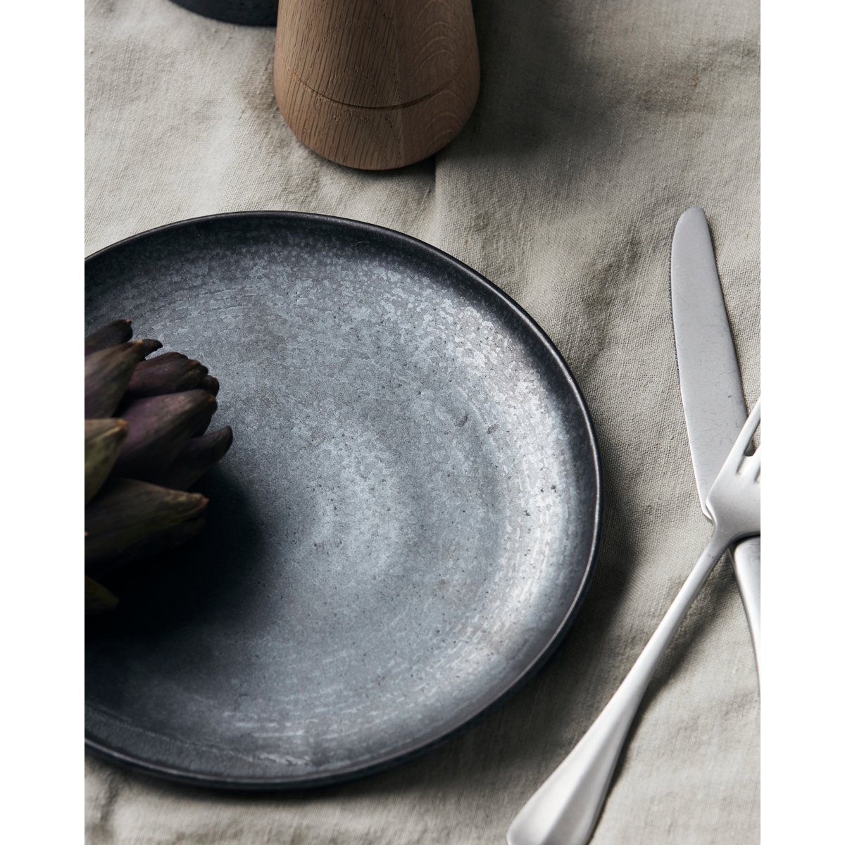 Lounaslevy, HDPON, musta; ruskea