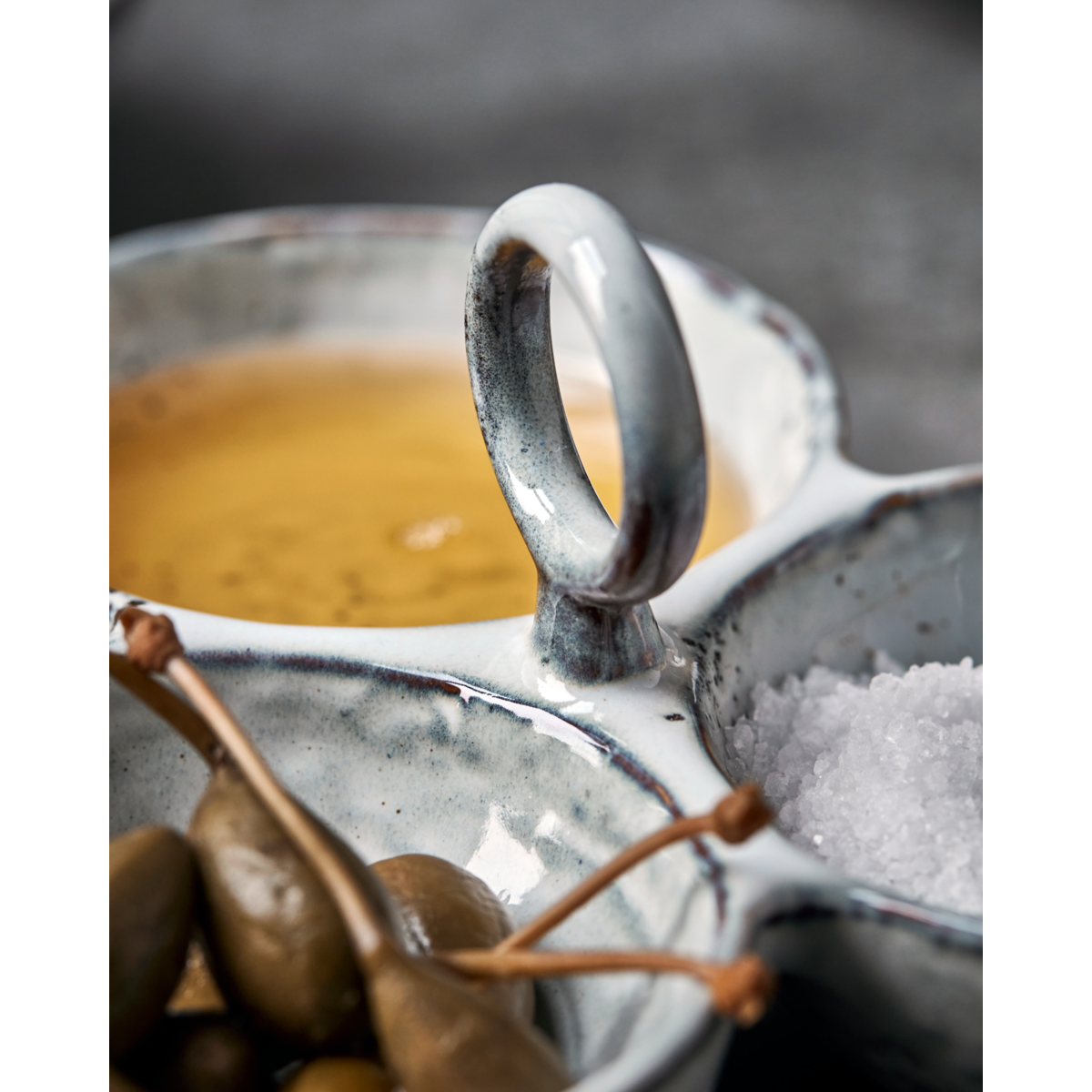 Tarjoilukulhot, hdrustic, tummanharmaa