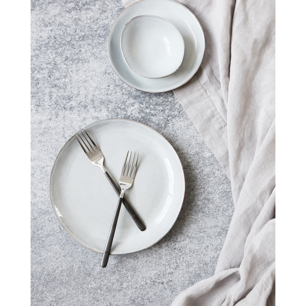 Talo -lääkäri - haarukka, hdox, musta; Hopea