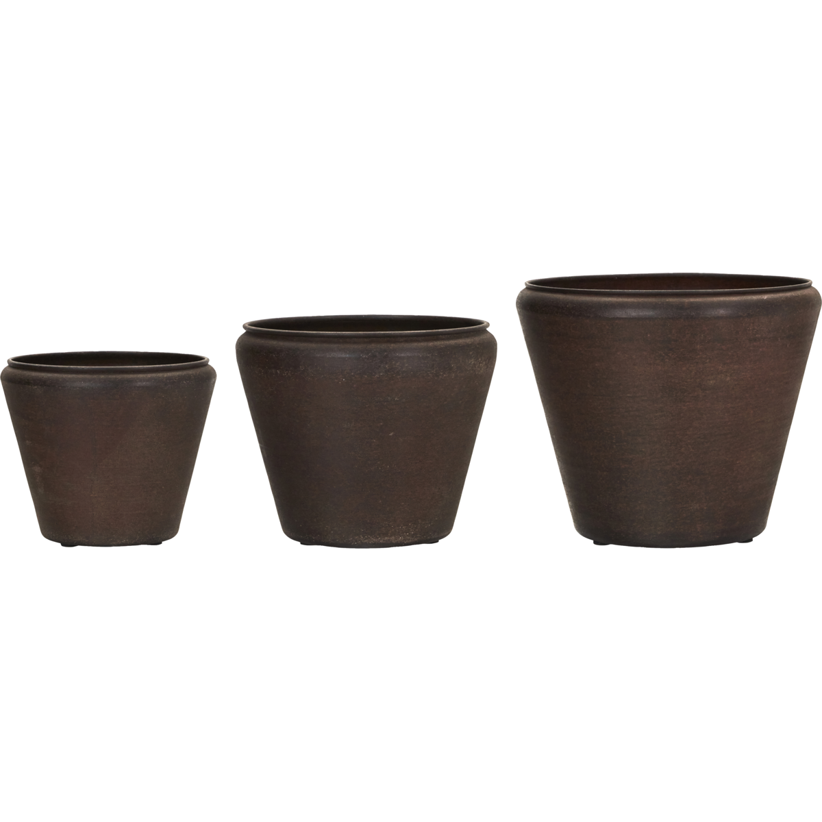 Yrttipot, hdfunnel, antiikki ruskea