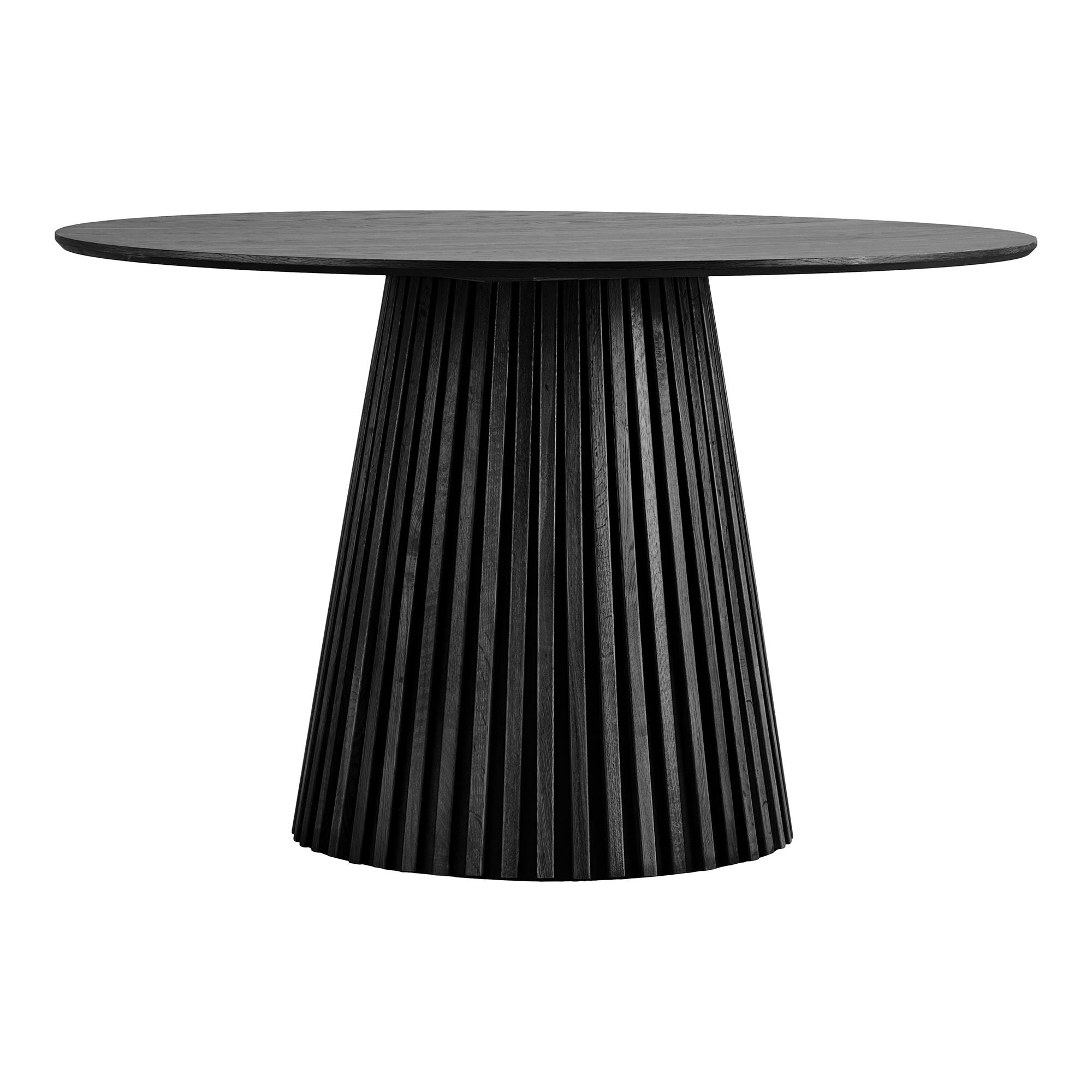 Osakan ruokapöytä - ruokapöytä, eGefins, musta Ø120x75 cm