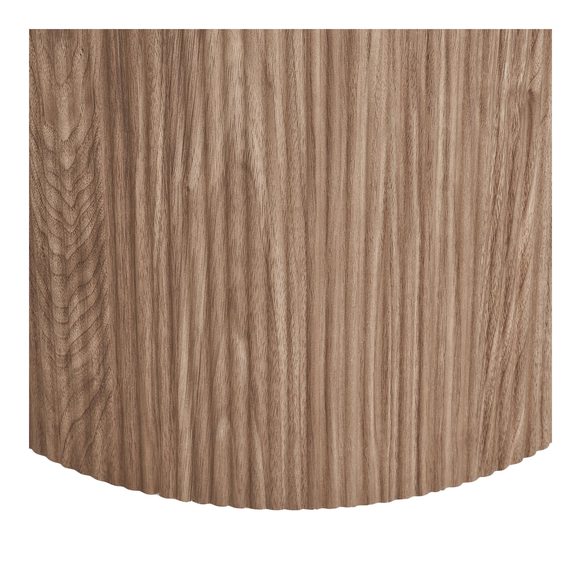 Athens Ruokapöytä - Ruokapöytä, keraaminen pöytälevy, valkoinen, tummanruskea ø120x76 cm