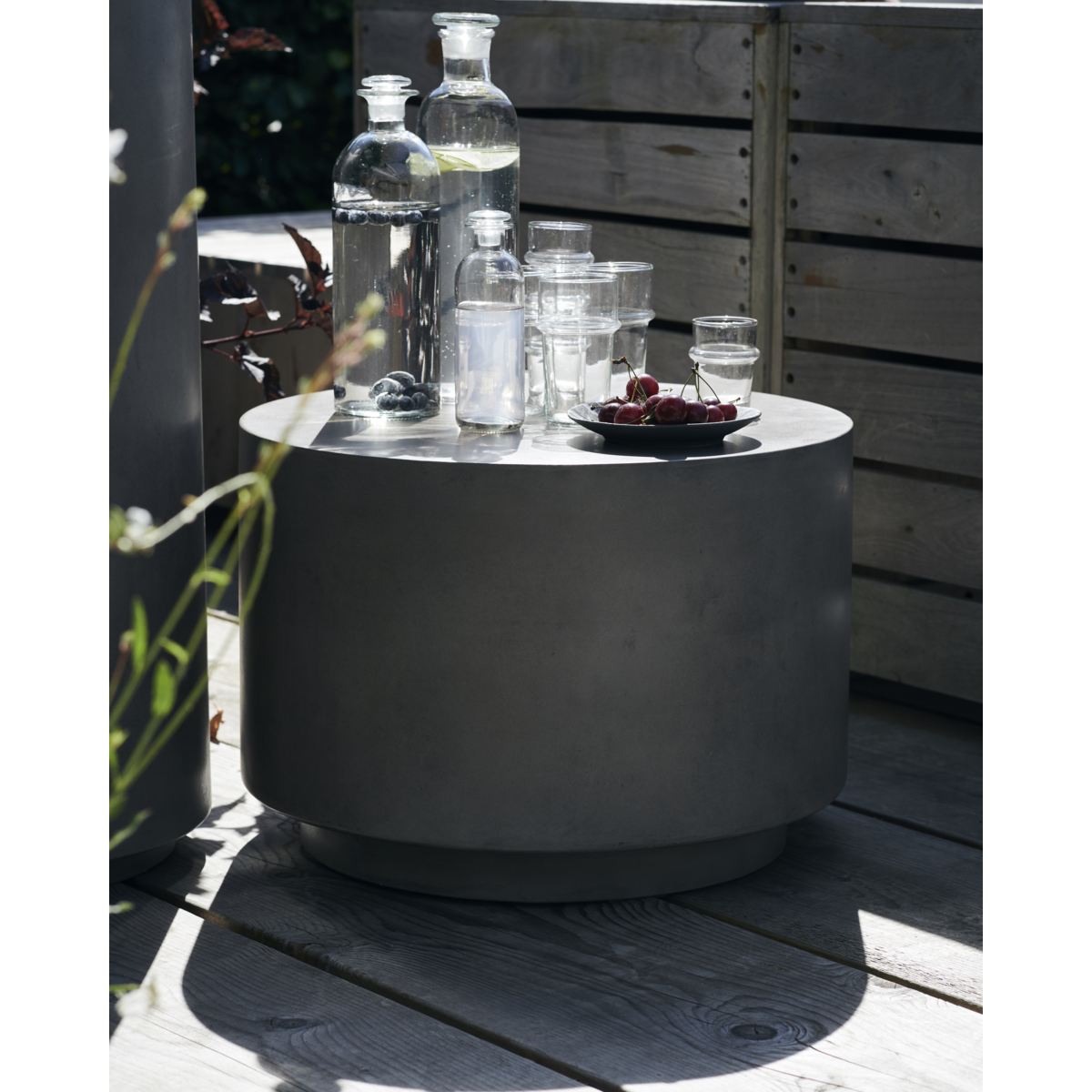 Pöytä, hdout, harmaa