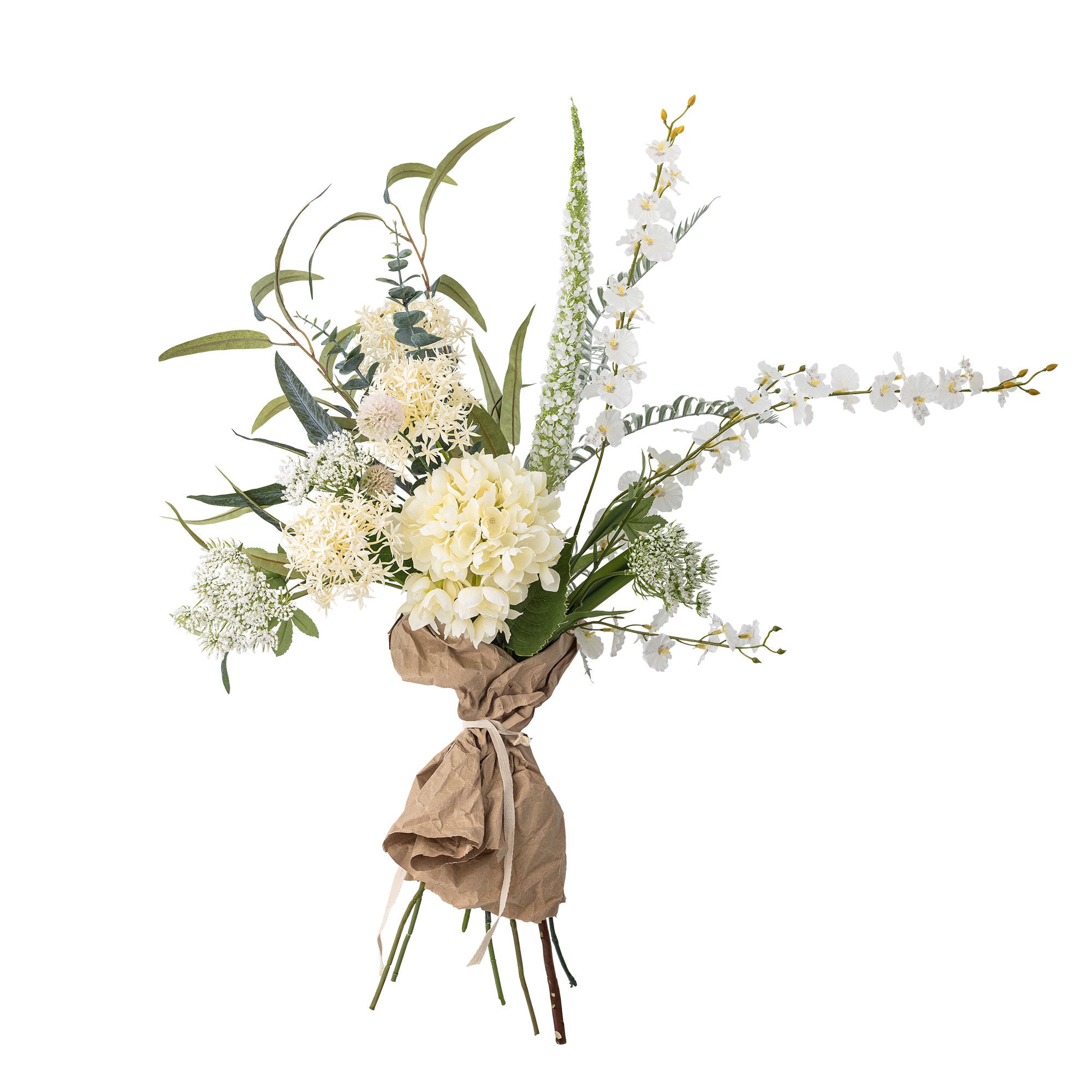Bloomingville Symphonie Bouquet, valkoinen, keinotekoiset kukat