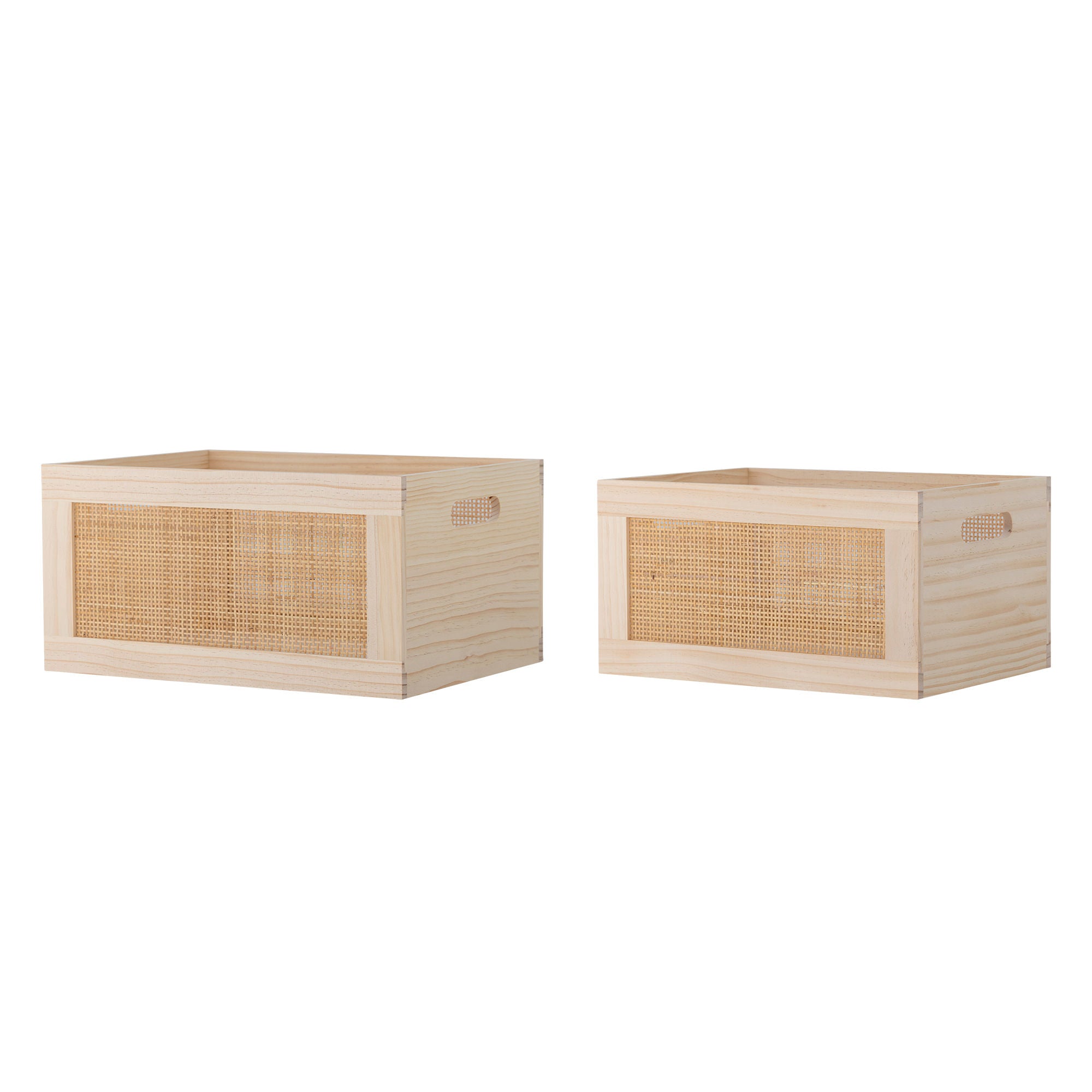 Bloomingville Piana säilytyslaatikko, luonto, FSC® 100%, mänty