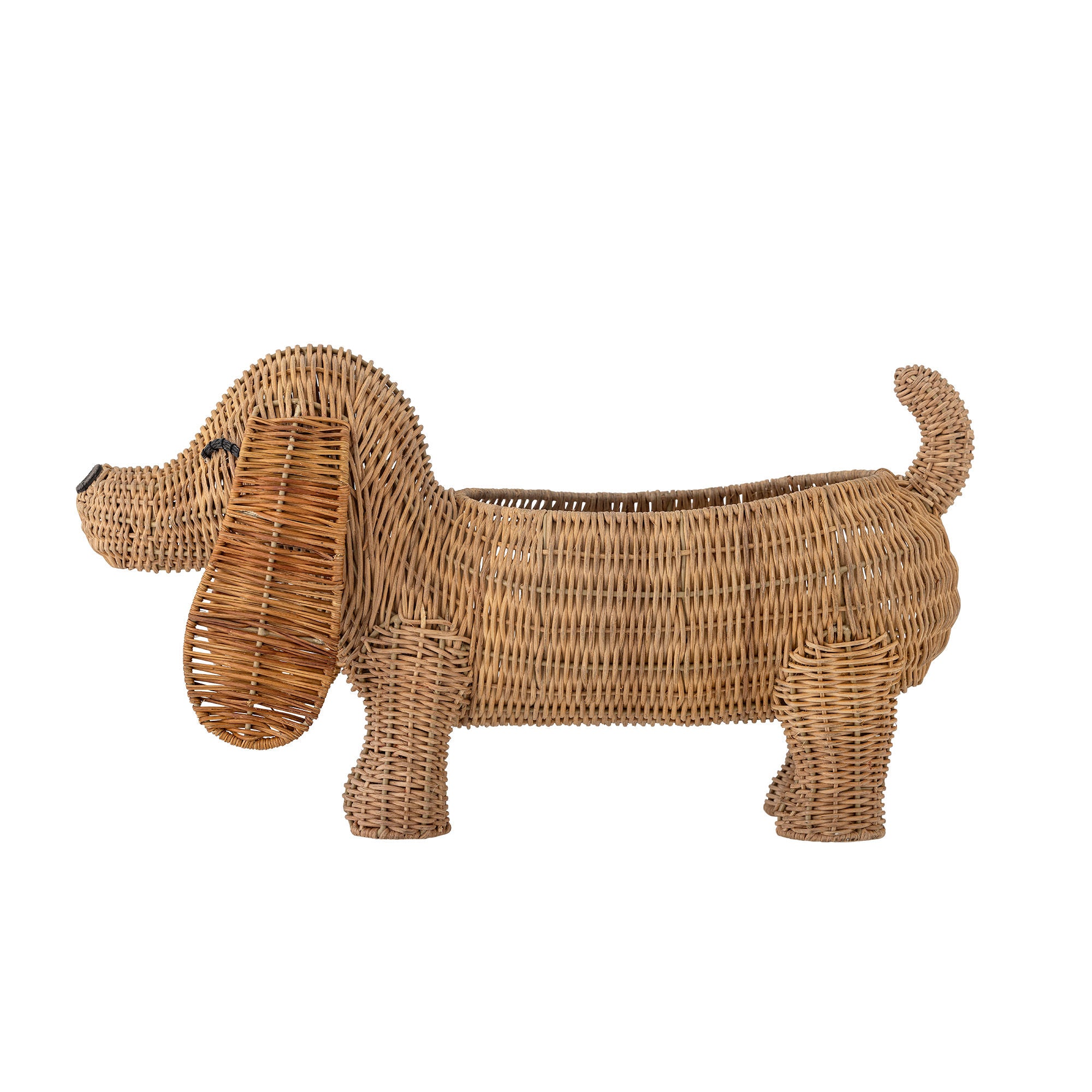 Bloomingville MINI Pallet Basket, ruskea, rottinki