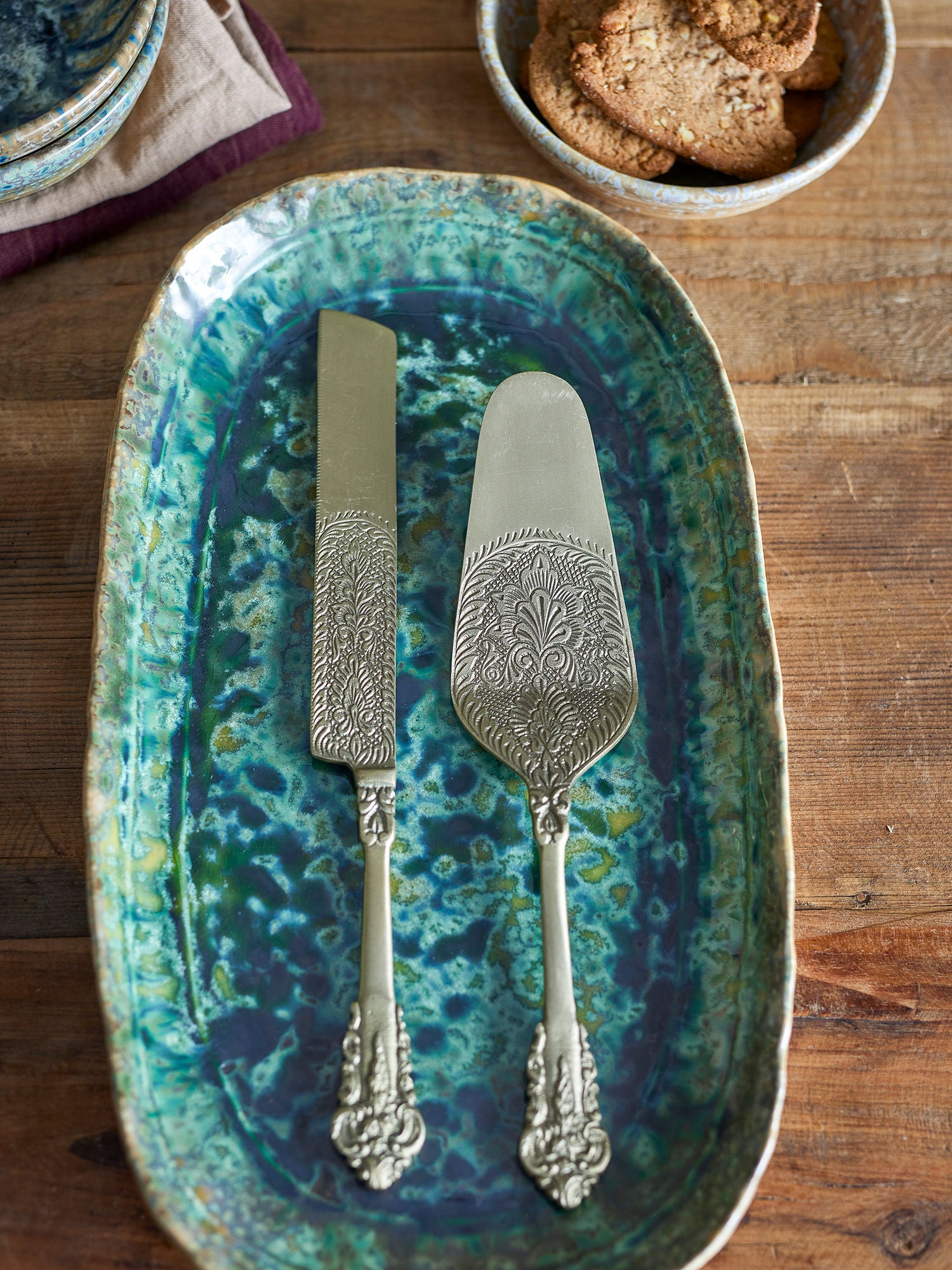 Bloomingville Kalima Cake Spade, messinki, messinki