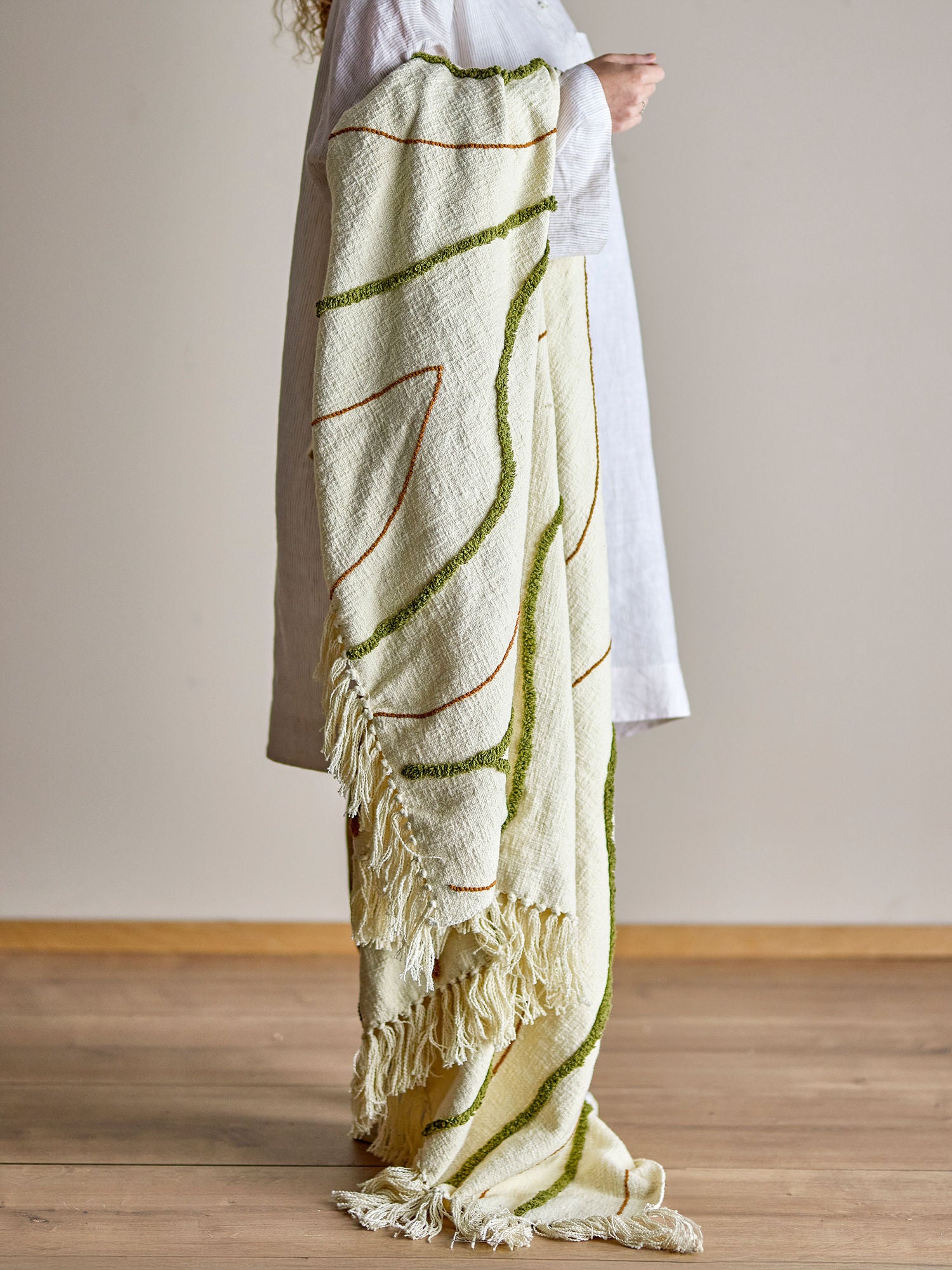 Bloomingville Osasio Plaid, Green, Cotton OEKO-Tex®