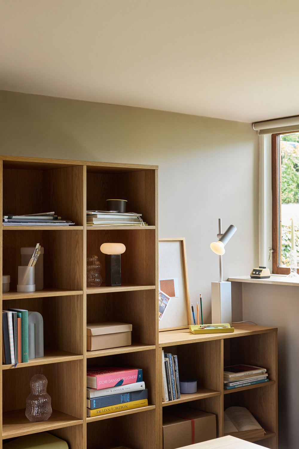 Disco Kirjahylly Suuri Natural - 80x30xh180cm