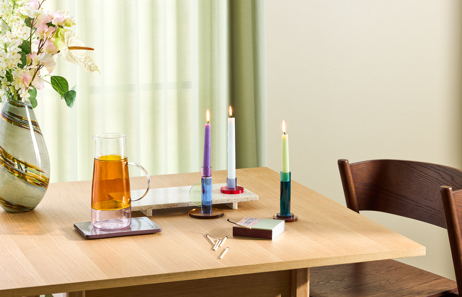 Viistotuoli Ruskea - 55x51xh80cm