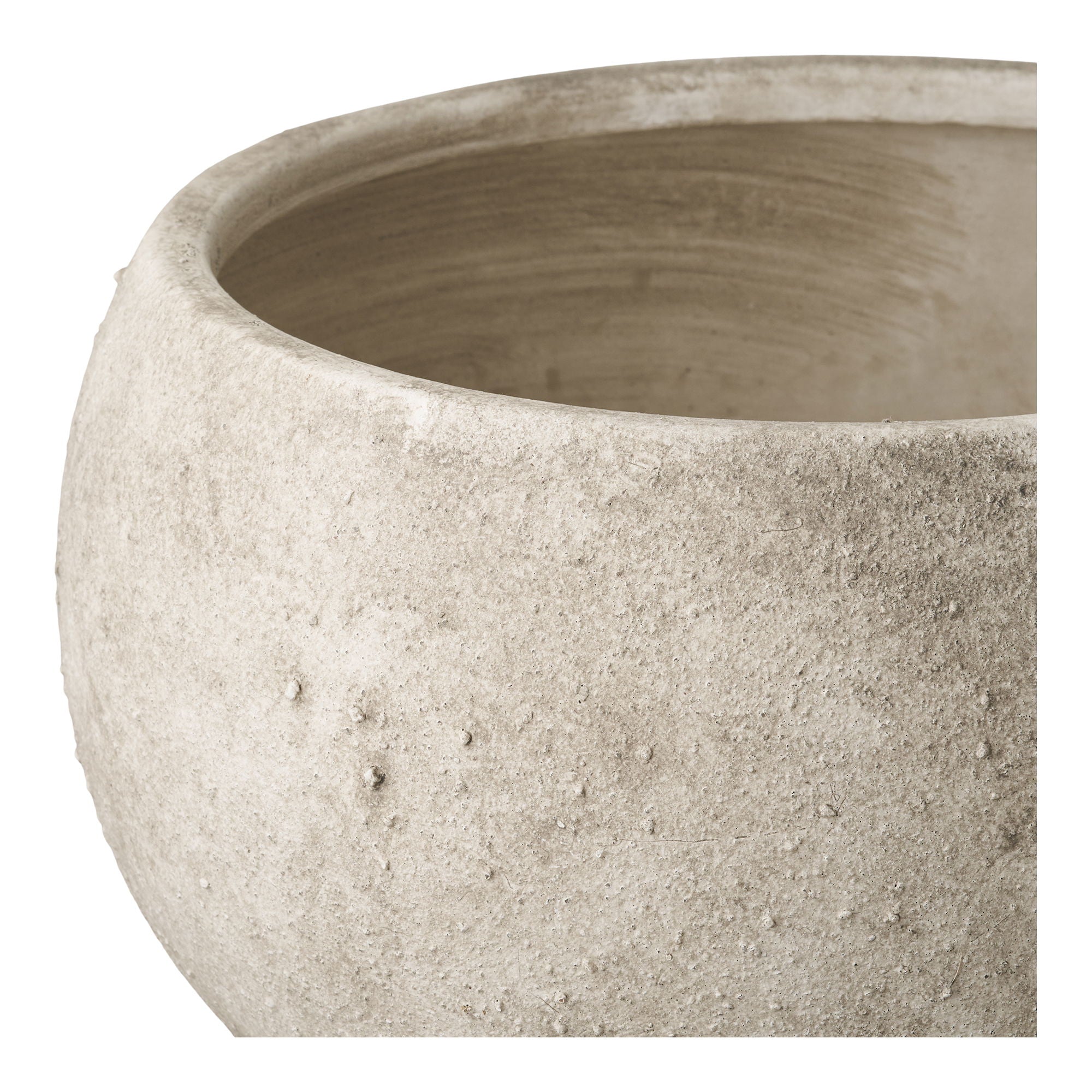 Yrttipot - yrttipot, keramiikka, harmaa, Ø26x19,5 cm