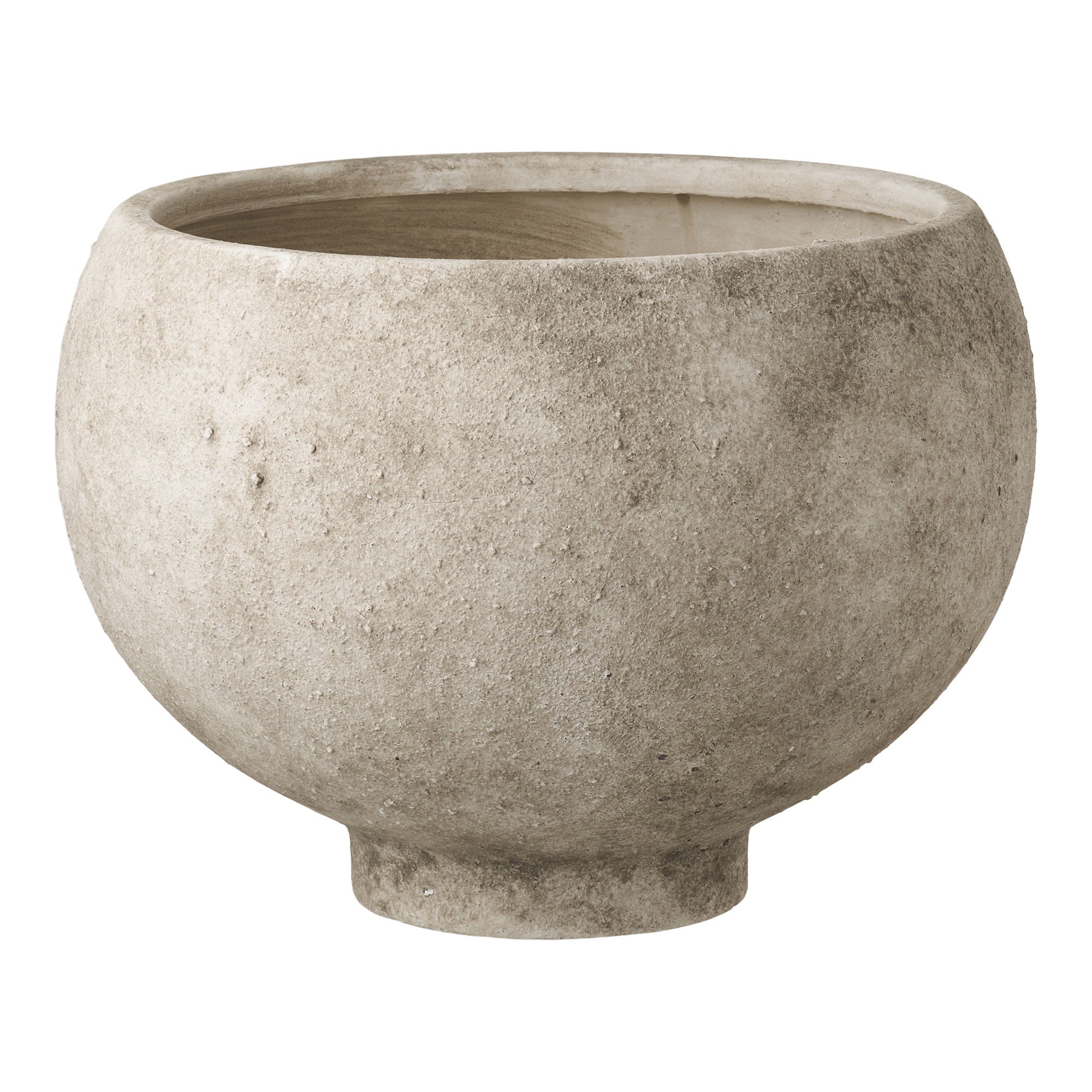 Yrttipot - yrttipot, keramiikka, harmaa, Ø26x19,5 cm