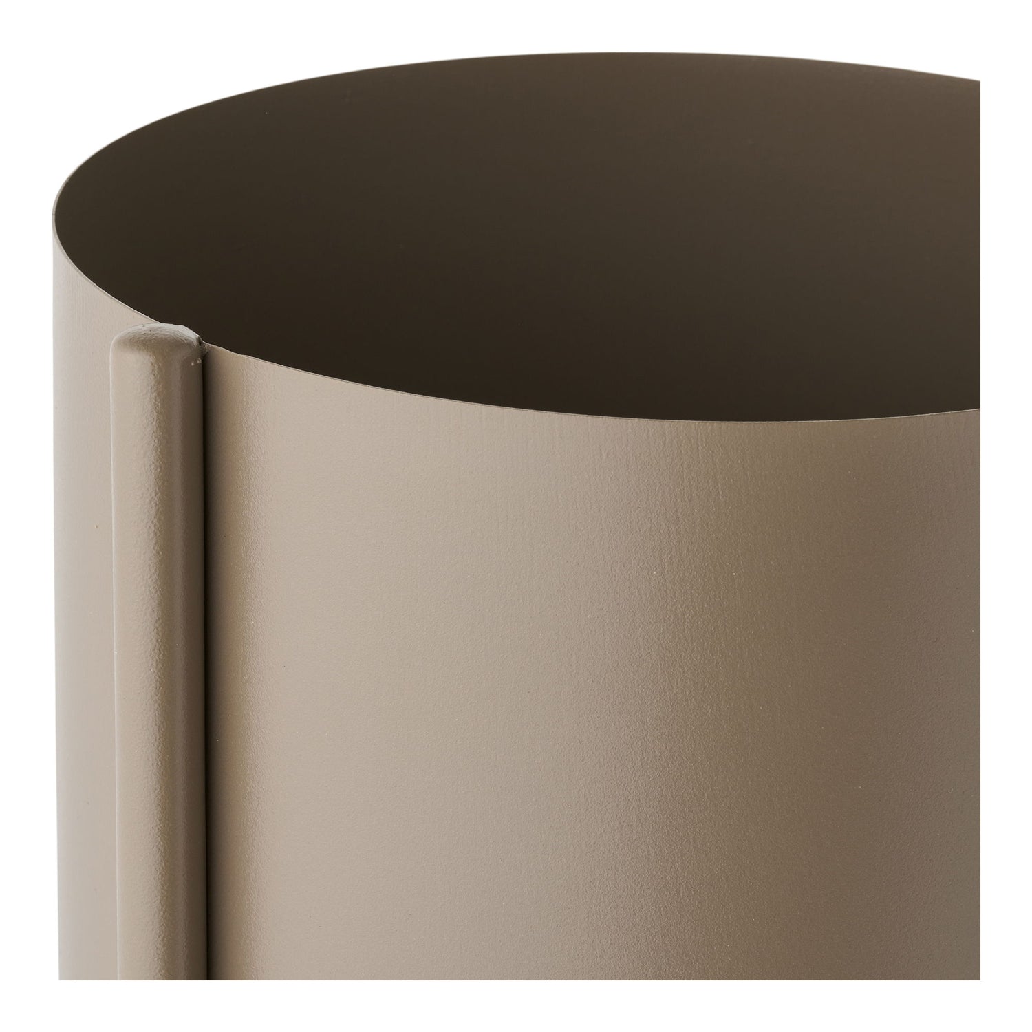 Yrttipot - yrttipot, teräs, ruskea 22,5x23x75,5 cm