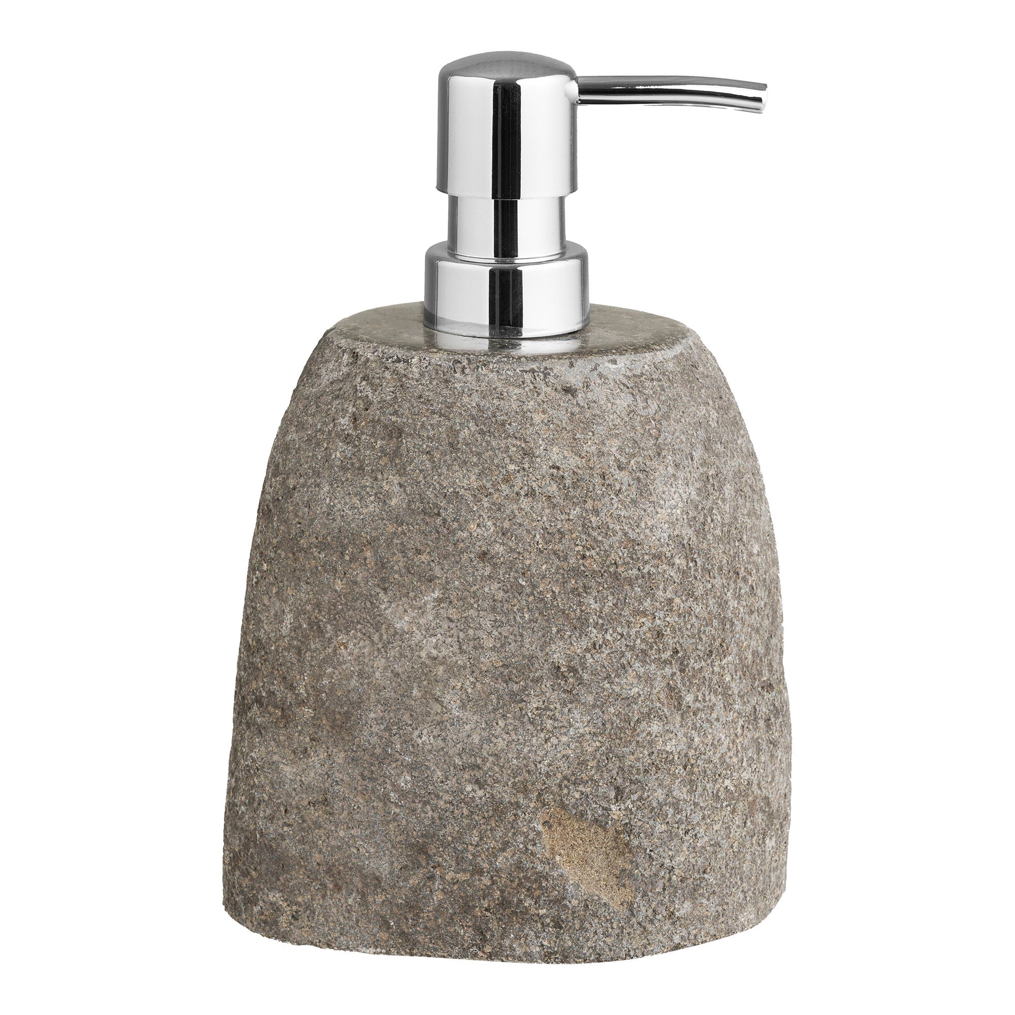 Gara Soap Dispenser - Saippua -annostelija, Riverstone, Nature 11x8x18 cm