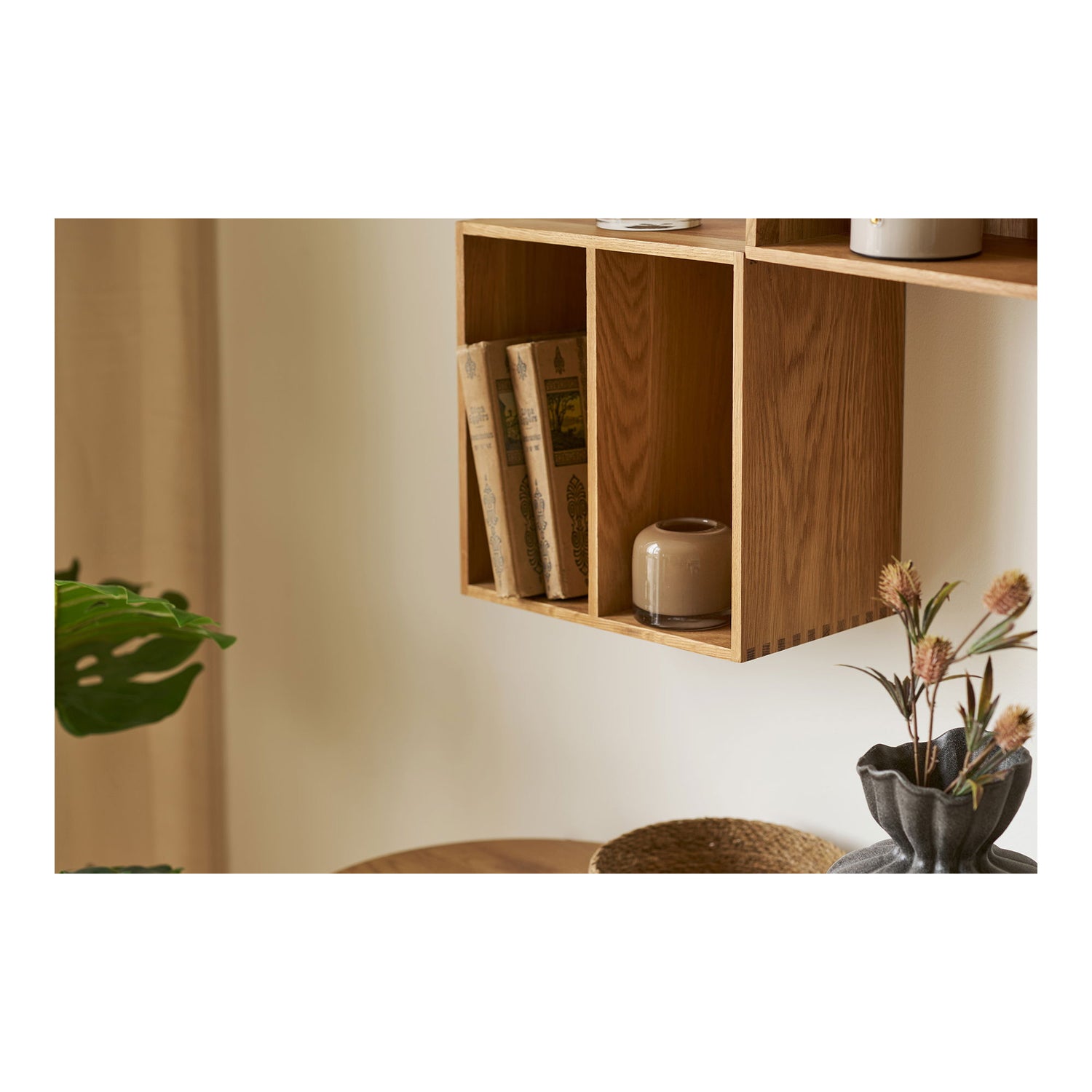 Kynttilänjalka - kynttilänjalka, suu -puhallettu lasi, ruskea Ø8x7,5 cm