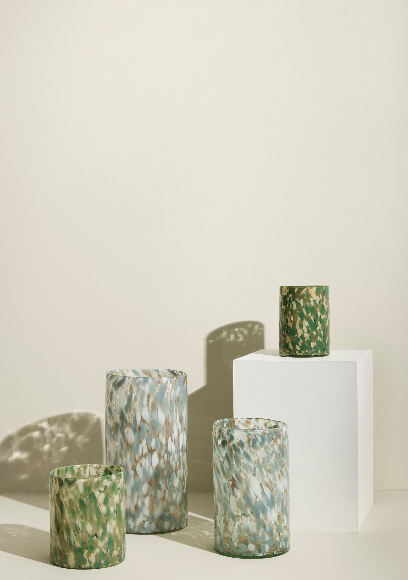 Hübsch Vaaka Vaser Blue (sarja 2)