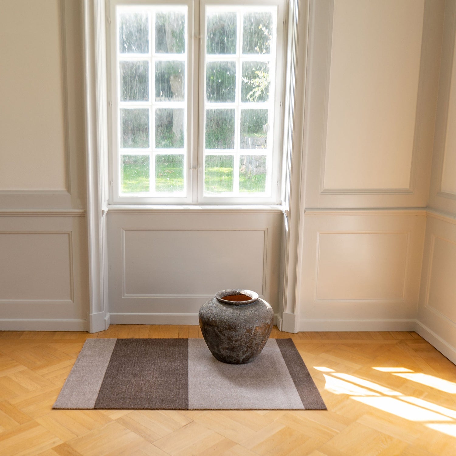 STRIPES HORISONTAL - SAND/BRUN - Tica Copenhagen - DesignGaragen.dk