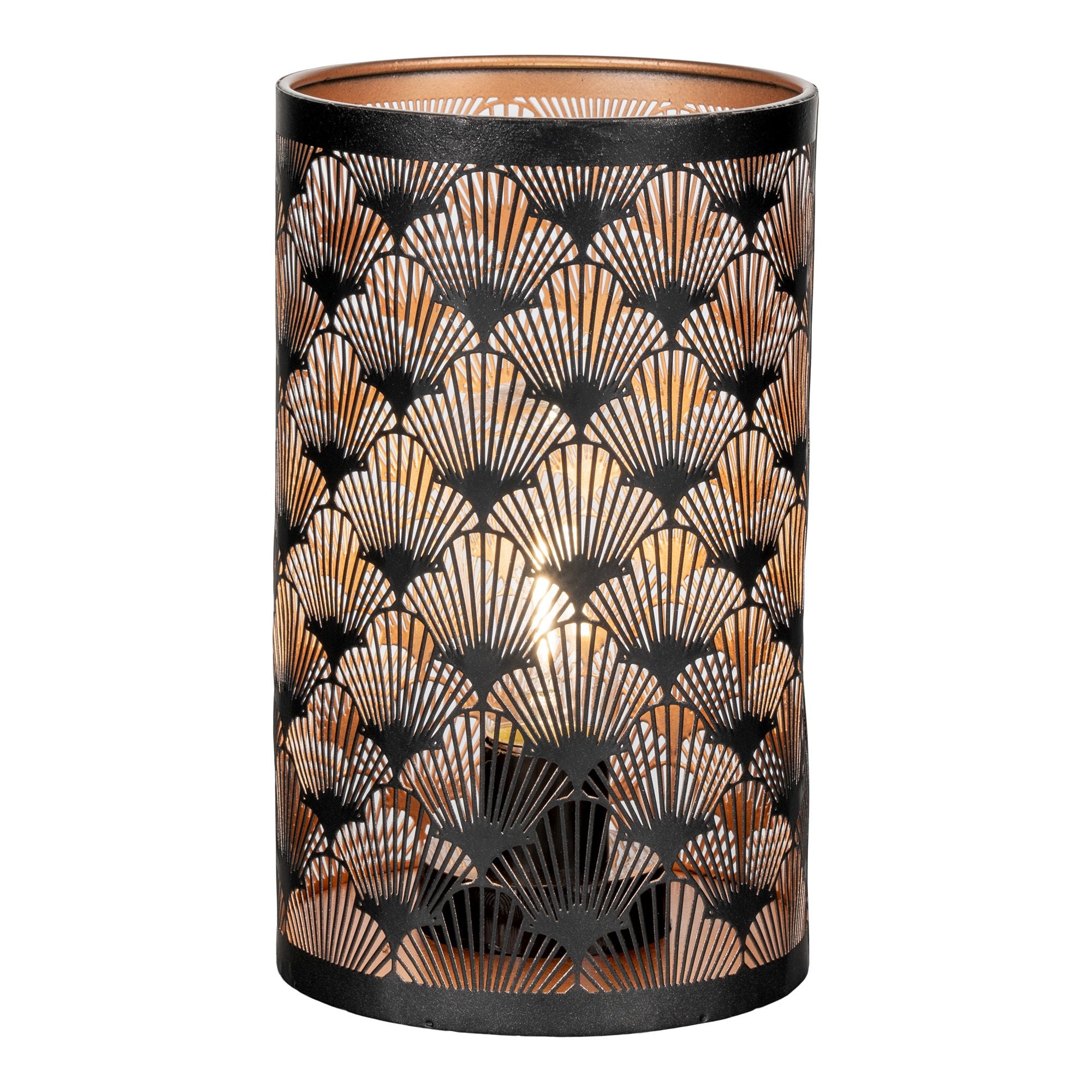 Nata Lantern LED -näyttö - Lantern LED -näyttö, musta/kupari 60 kpl.