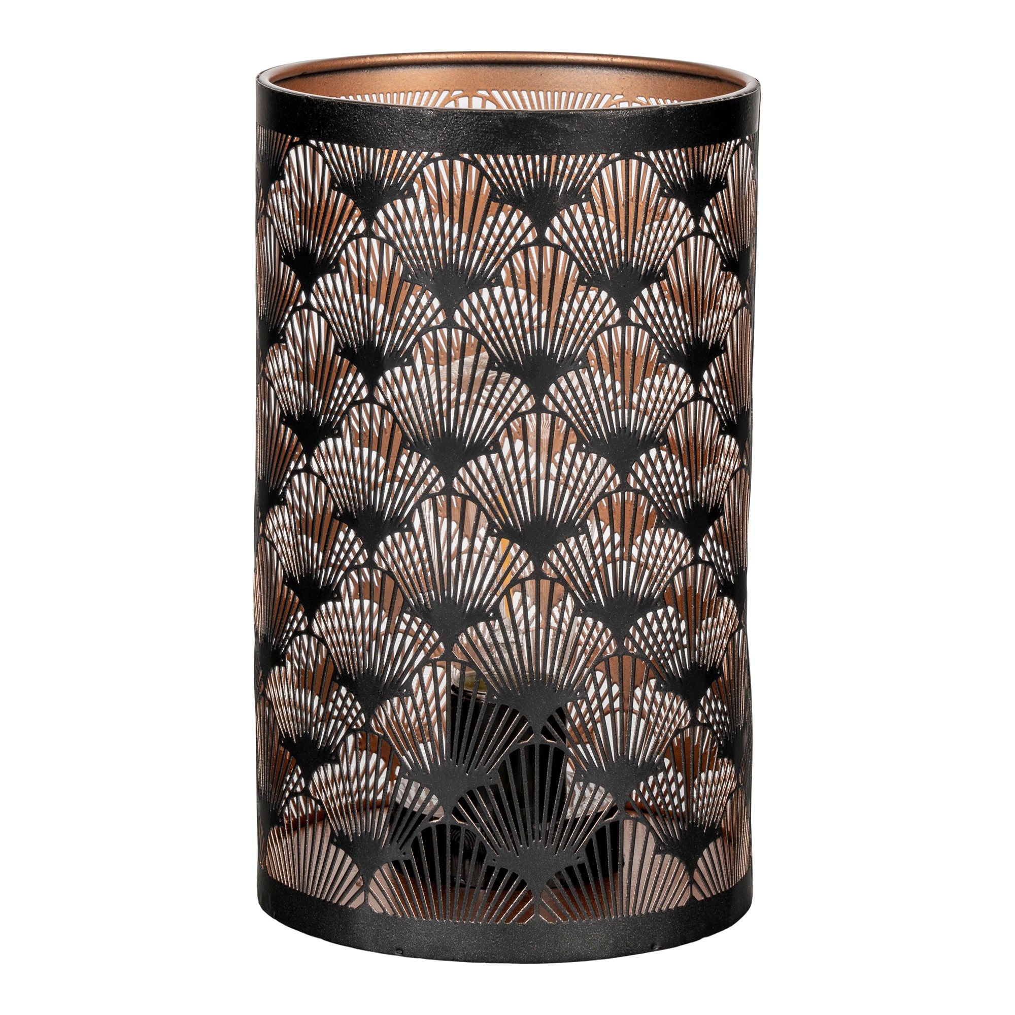 Nata Lantern LED -näyttö - Lantern LED -näyttö, musta/kupari 60 kpl.