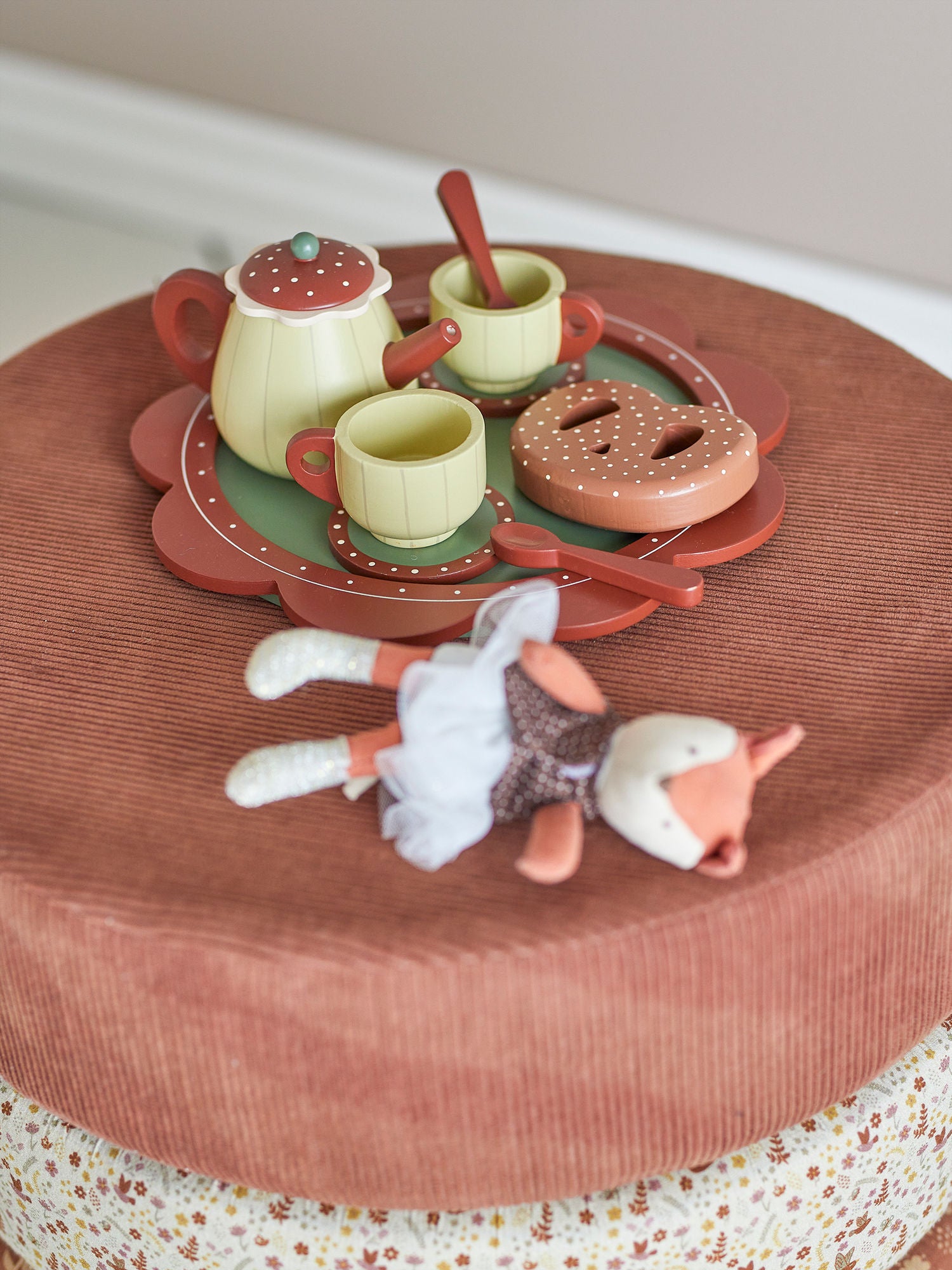 Bloomingville Mini Bette Lelut, Kitchen Set, Brown, FSC®100%, MDF