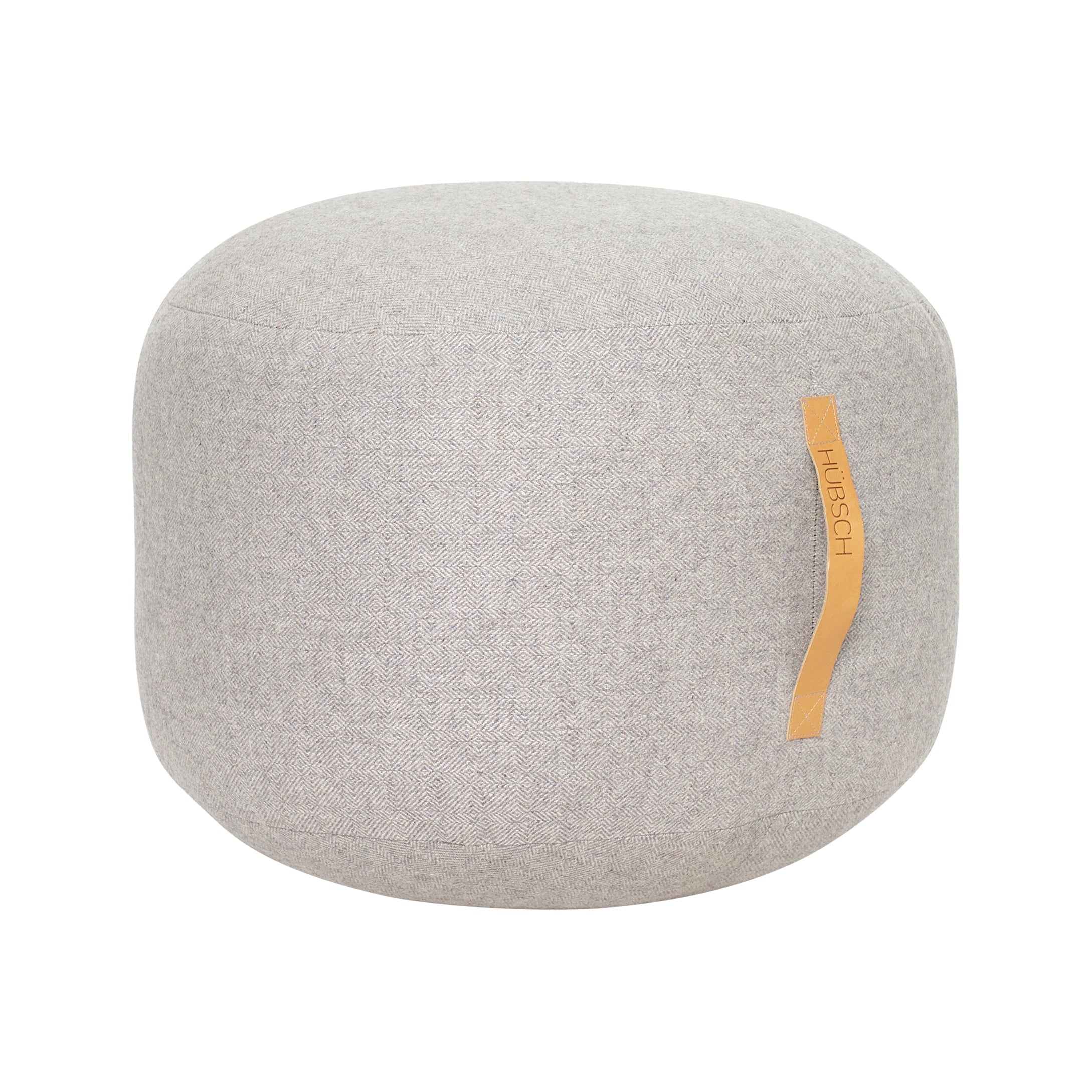Mochi Pouf Ø50 harmaa - Ø50xh35cm