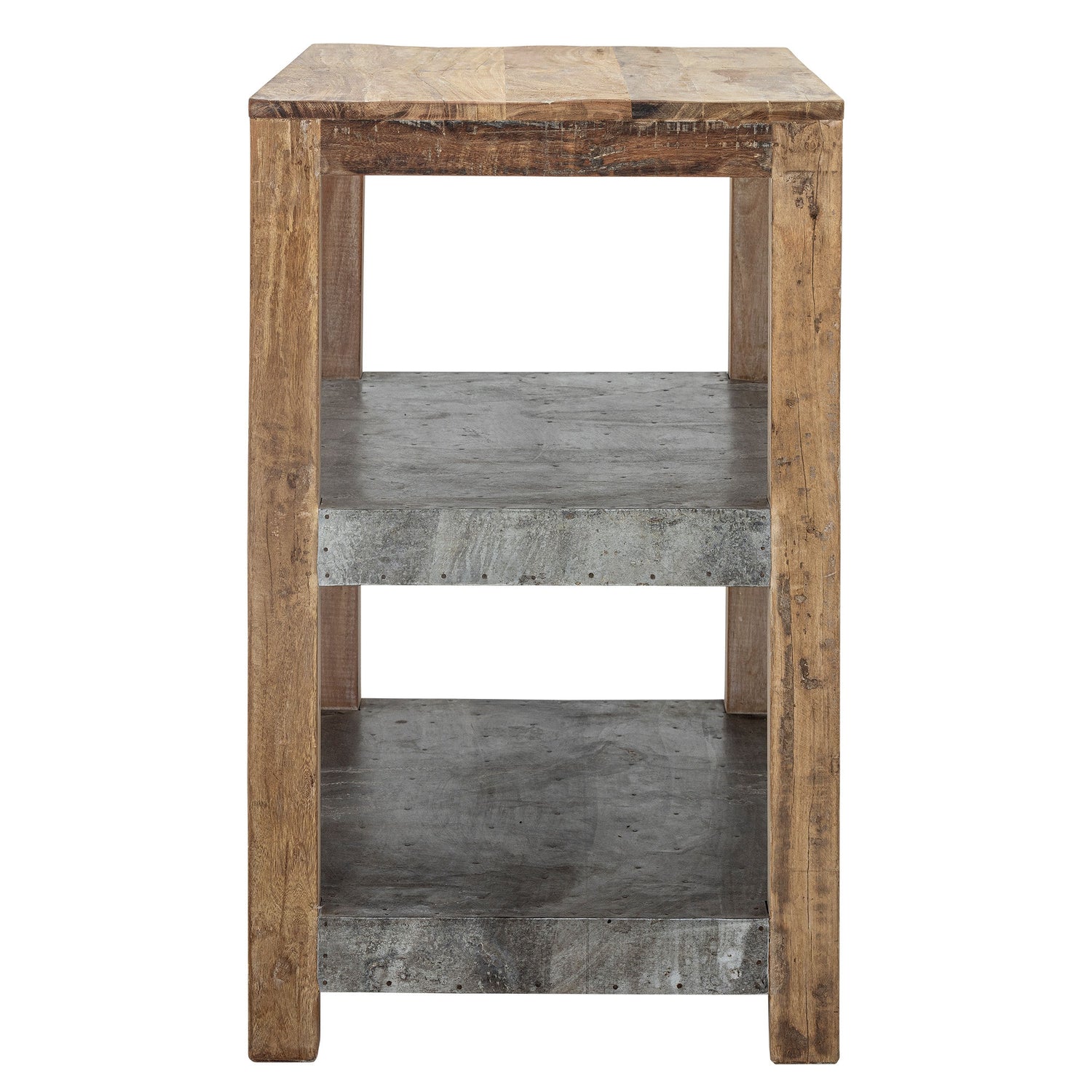 Luova kokoelma Ruuben Bookshelf, Brown, Kierrätetty puu