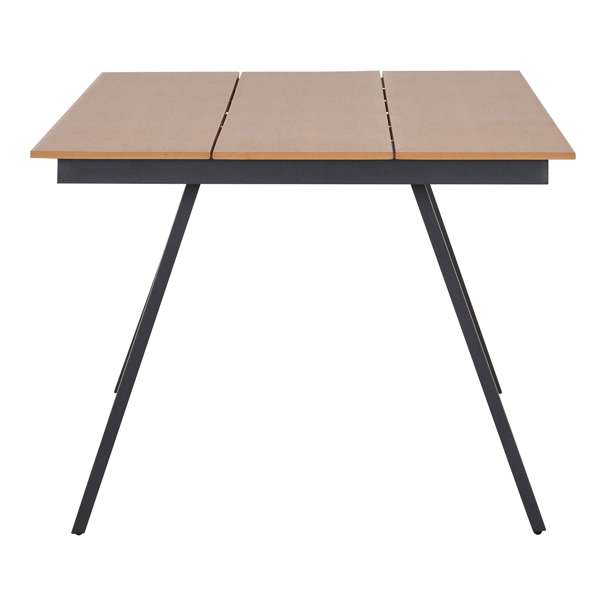 Ruokapöytä, ei -puu, luonto<br>100x220x74 cm