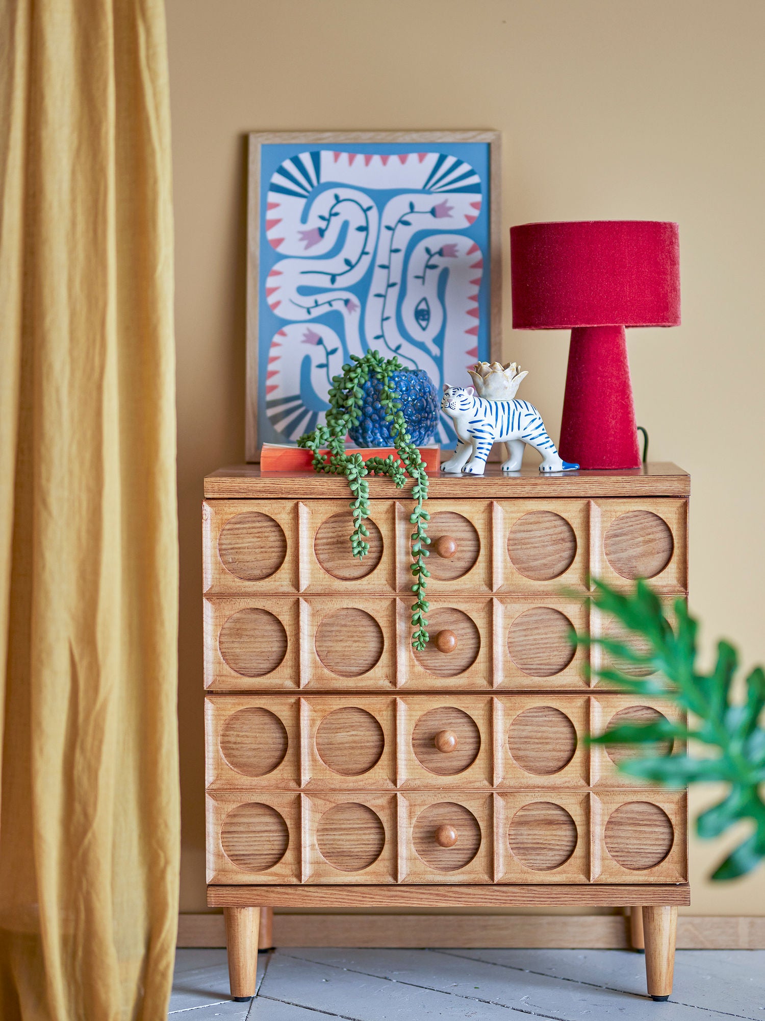 Bloomingville Vester -laatikko, ruskea, MDF