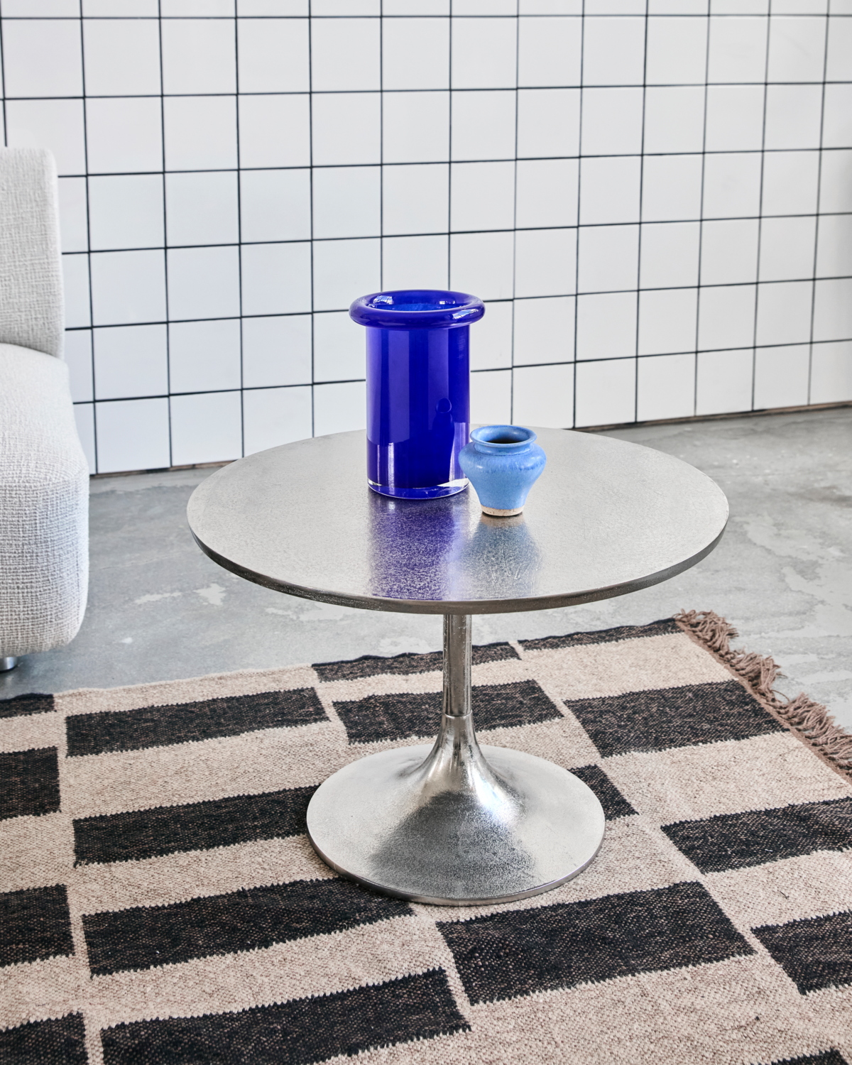 Sohvapöytä, HDPan, hopea viimeistely