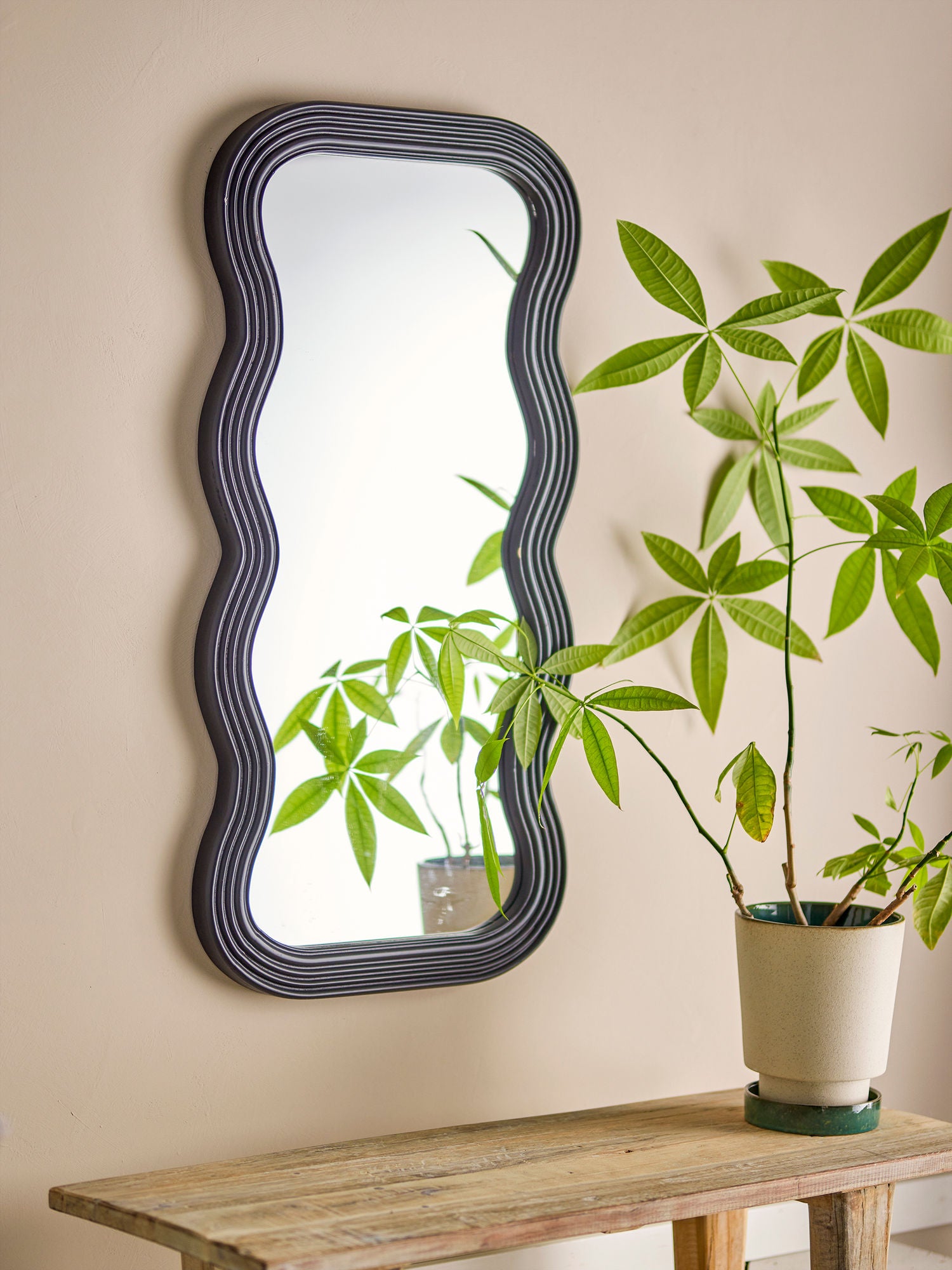Bloomingville Parks Wall -peili, musta, MDF