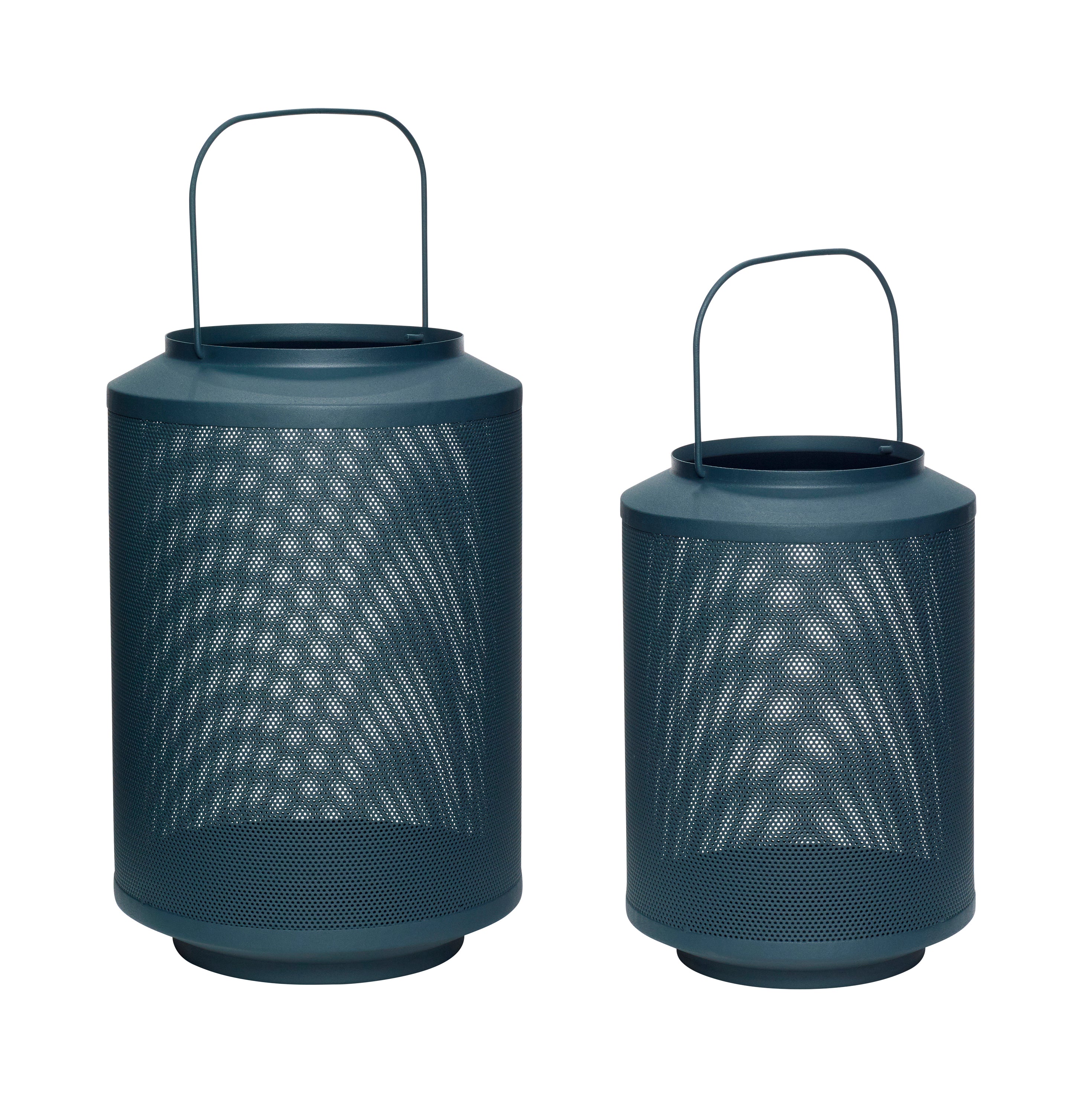 Edge Lanterns -bensiini (2) - Ø21xh46, Ø26xh57cm
