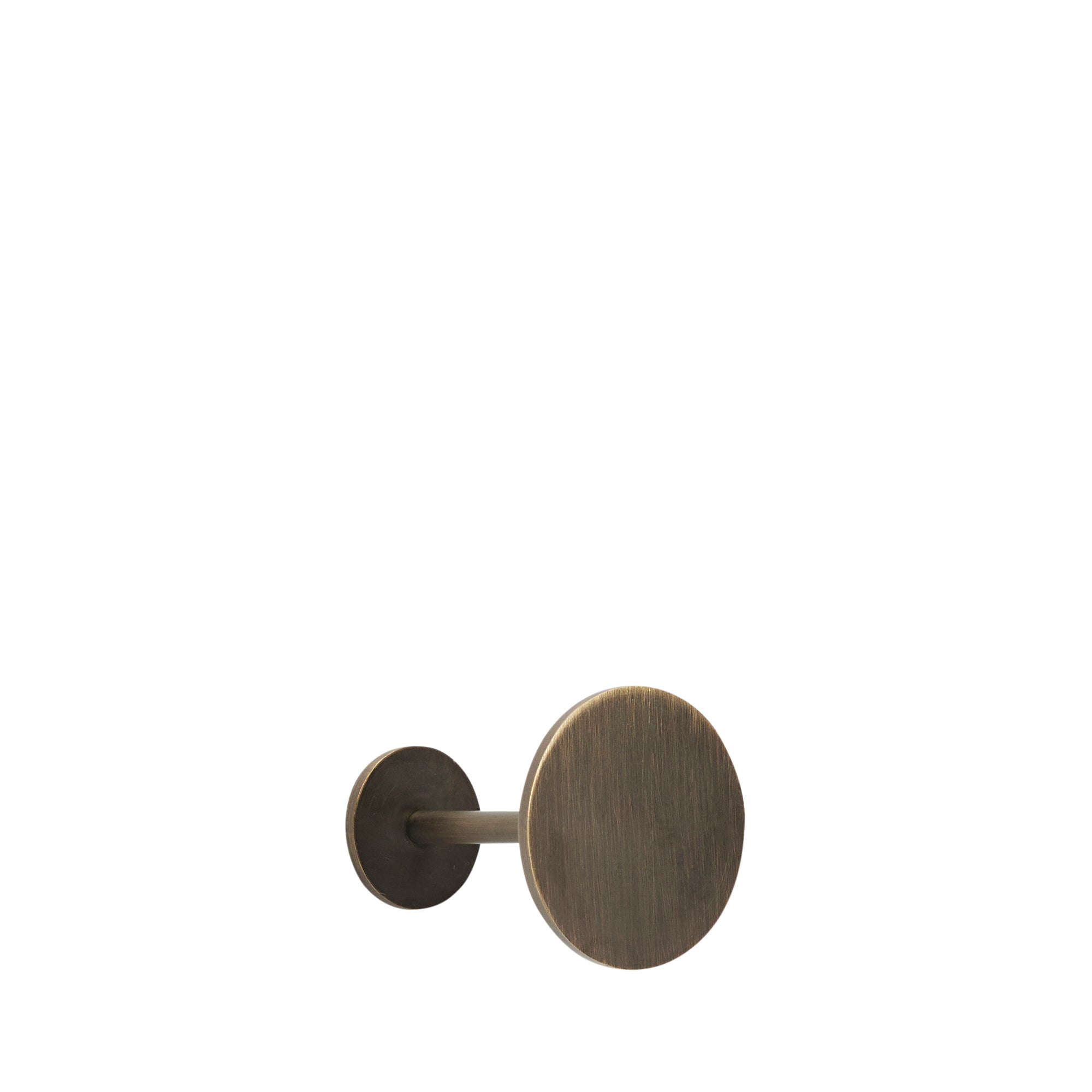 Flare Hook kiillotettu messinki - ø5xh6cm