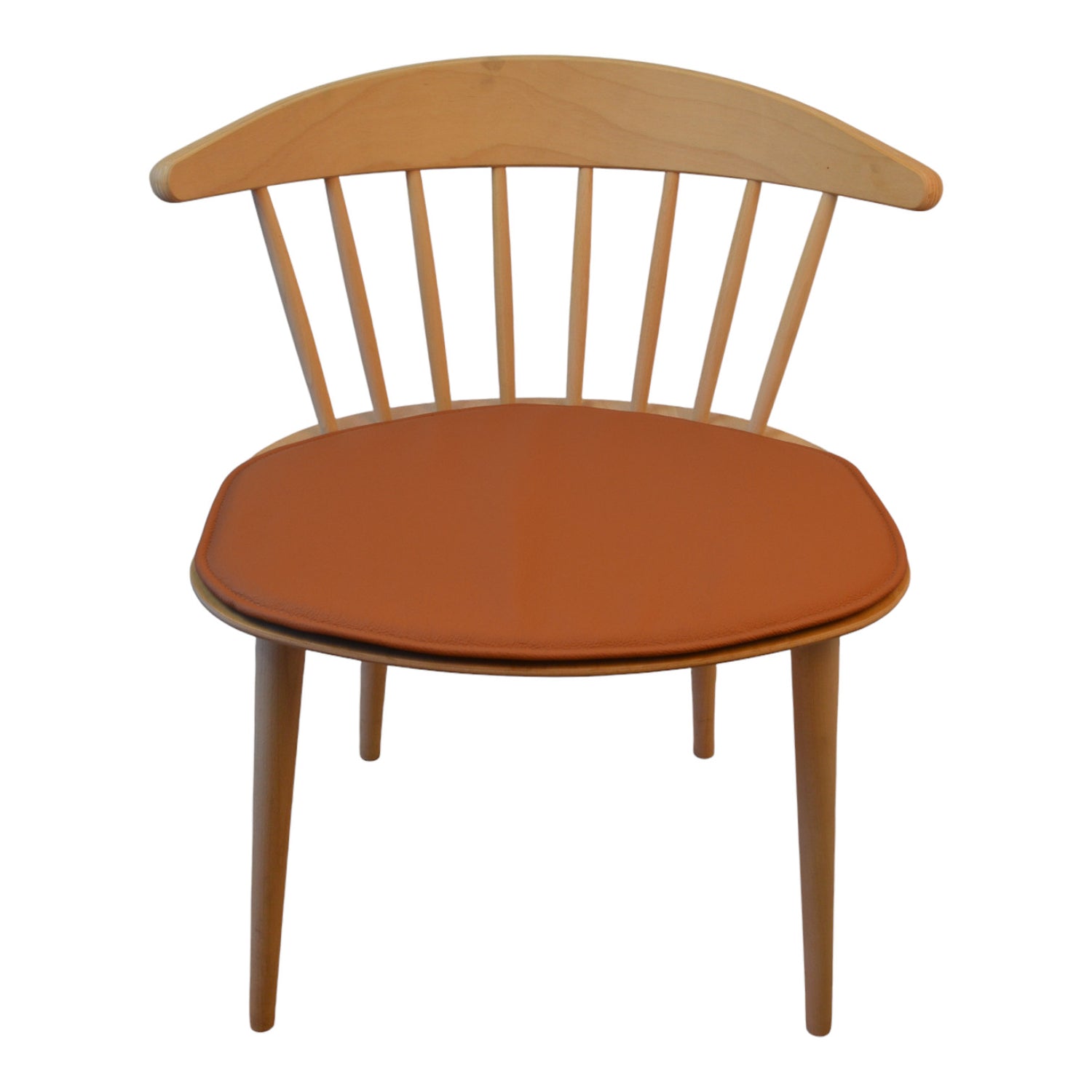 Ylellinen tyyny Hay J104 -tuoliin - konjakin nahka