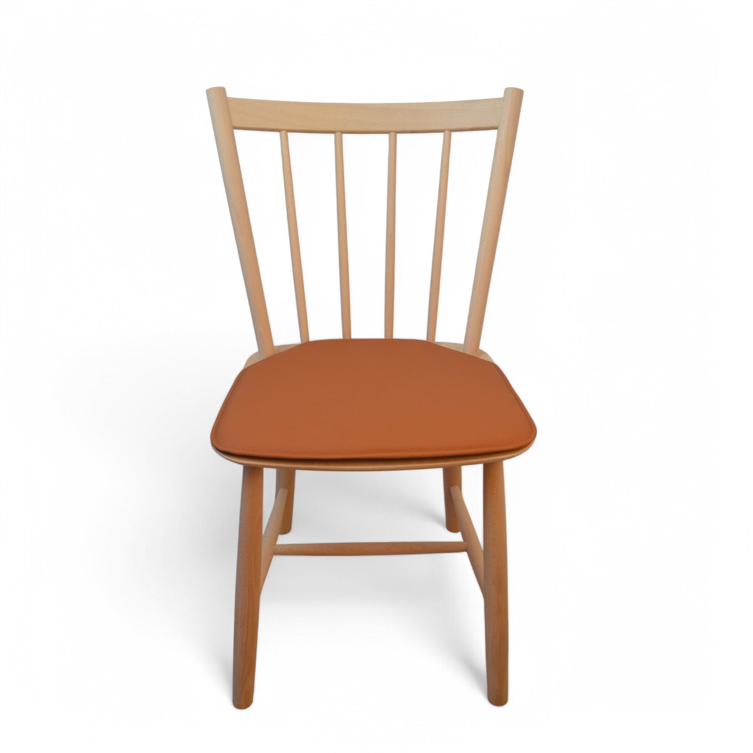 Tyyny heinä J41 -tuoliin - konjakin nahka