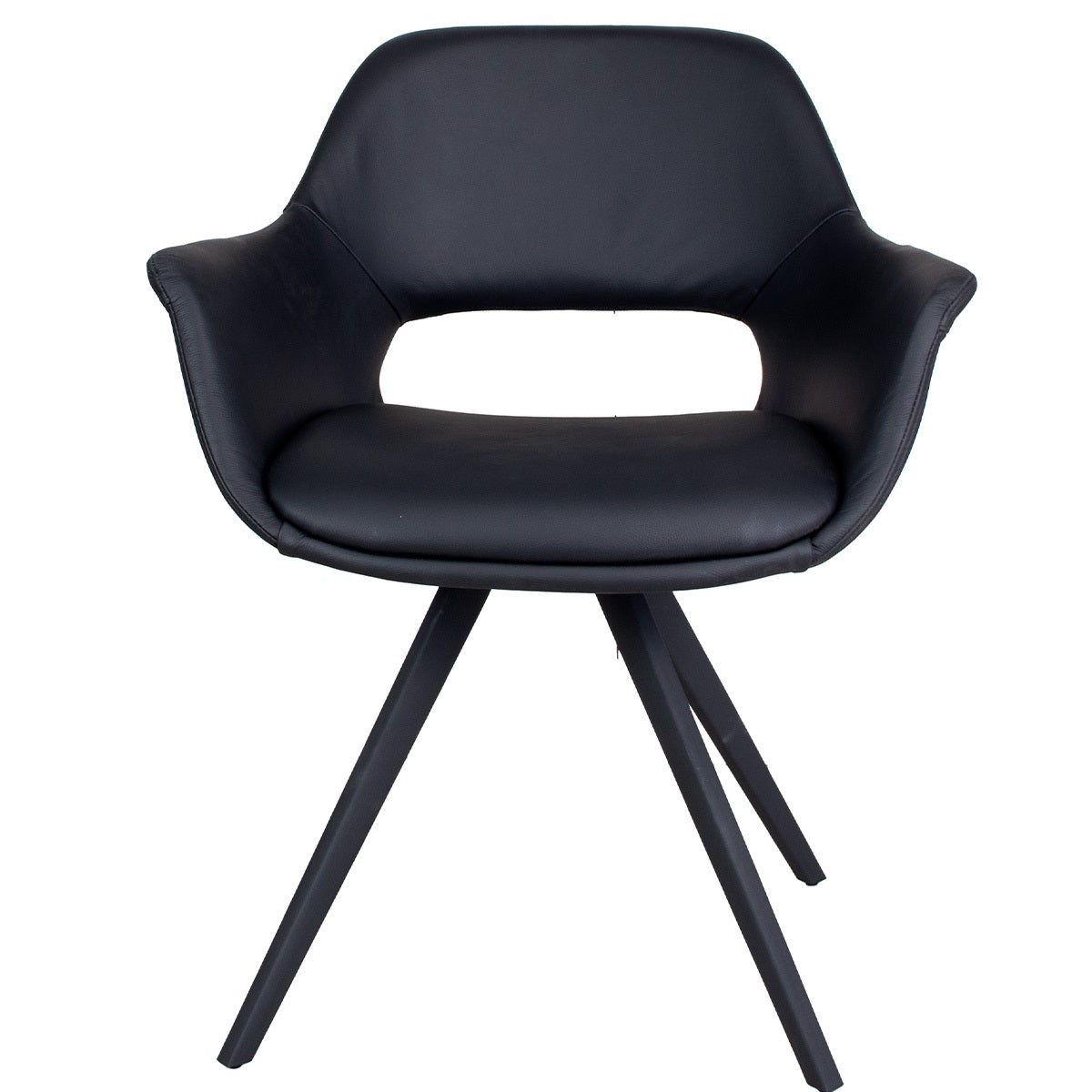 Ruokapöydän tuoli Fenja Black Pu