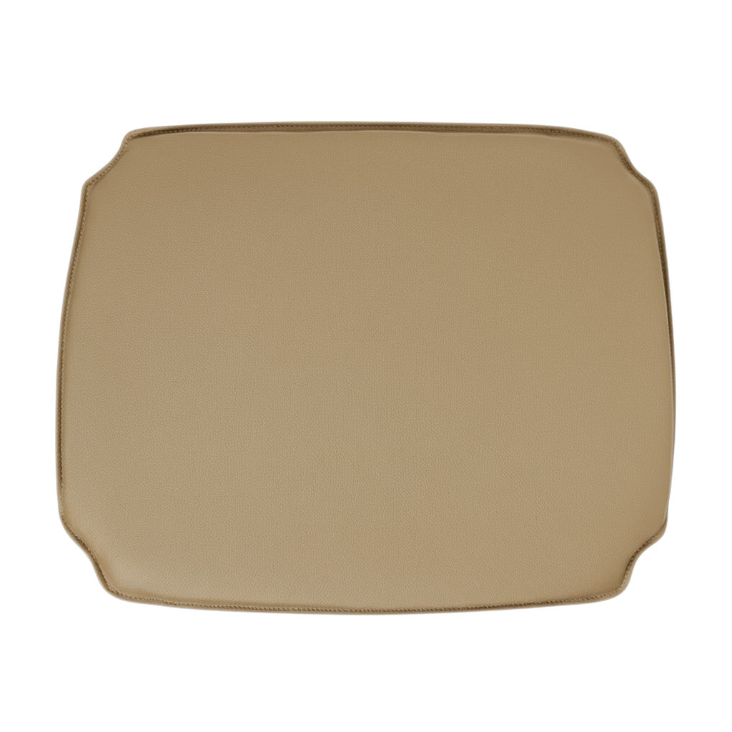 Tyyny Børge Mogensen BM1 -tuoliin hiekkaväriseen nahkaan