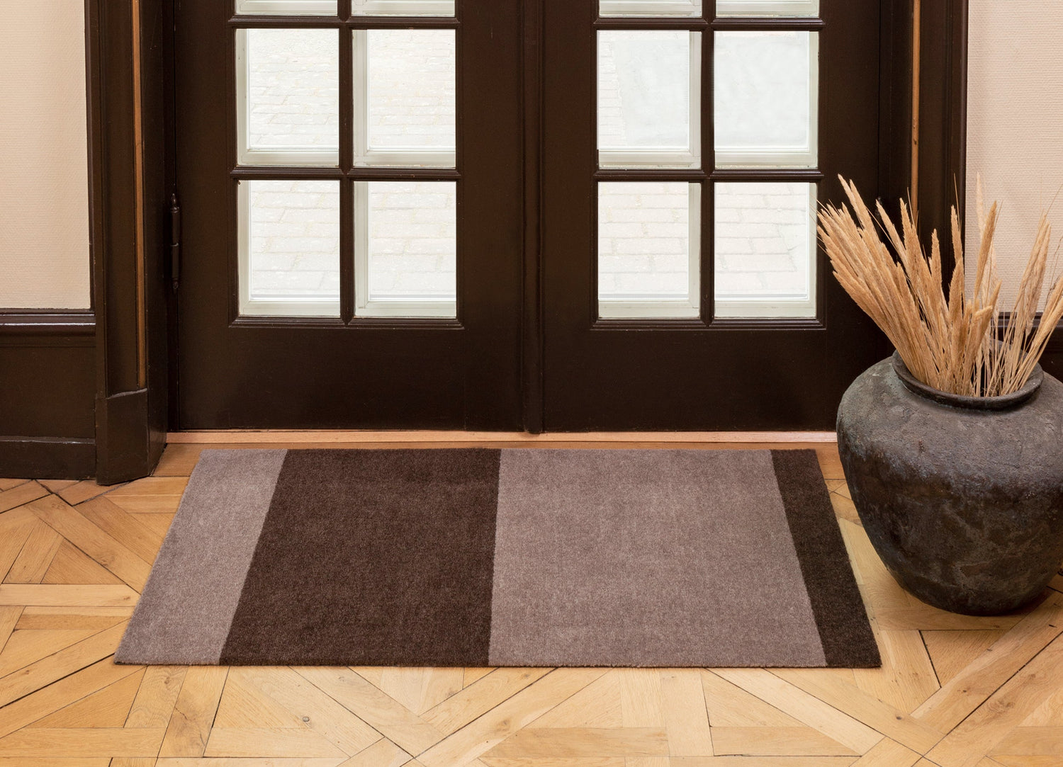 STRIPES HORISONTAL - SAND/BRUN - Tica Copenhagen - DesignGaragen.dk